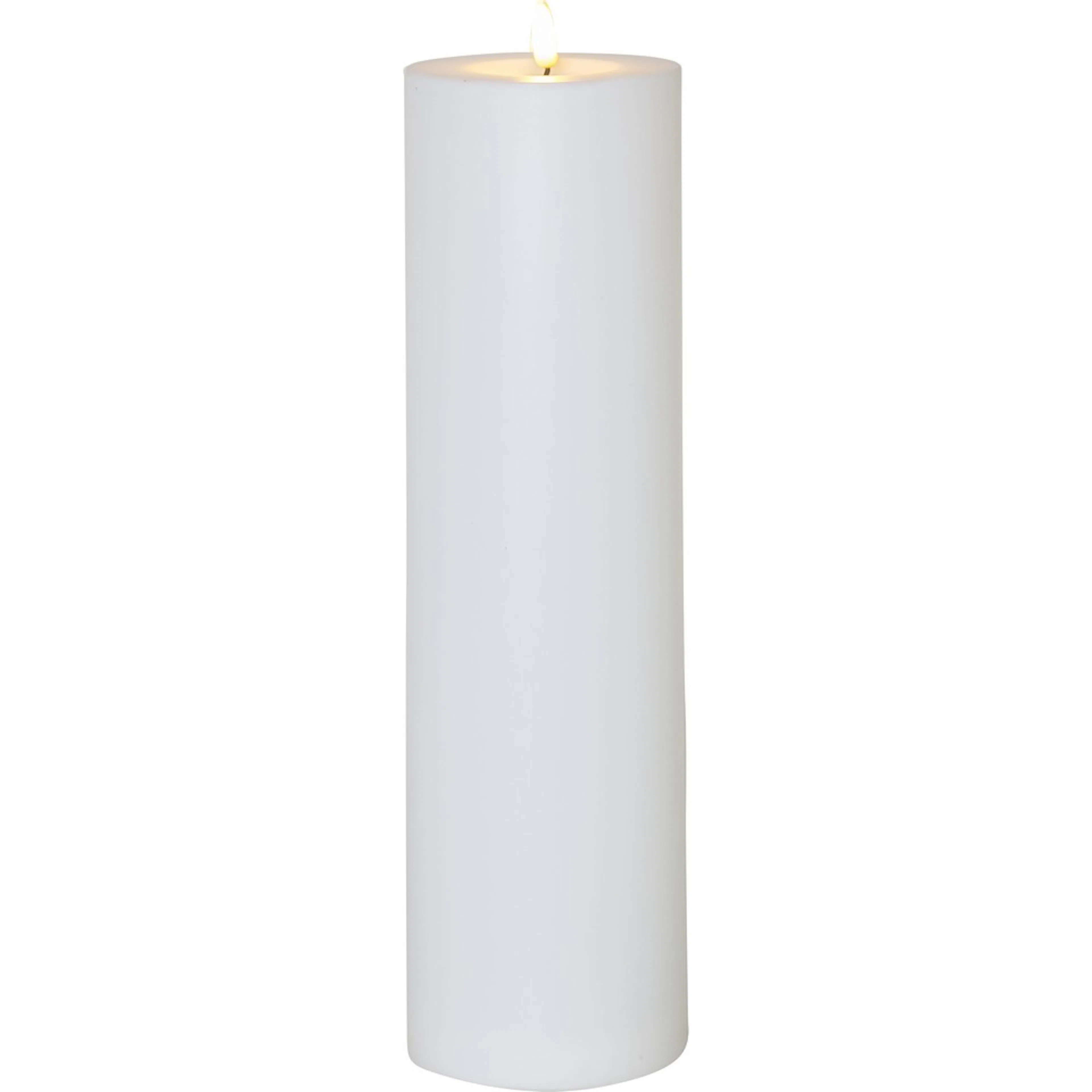 LED-Lys Star Trading Flamme Rett Hvit