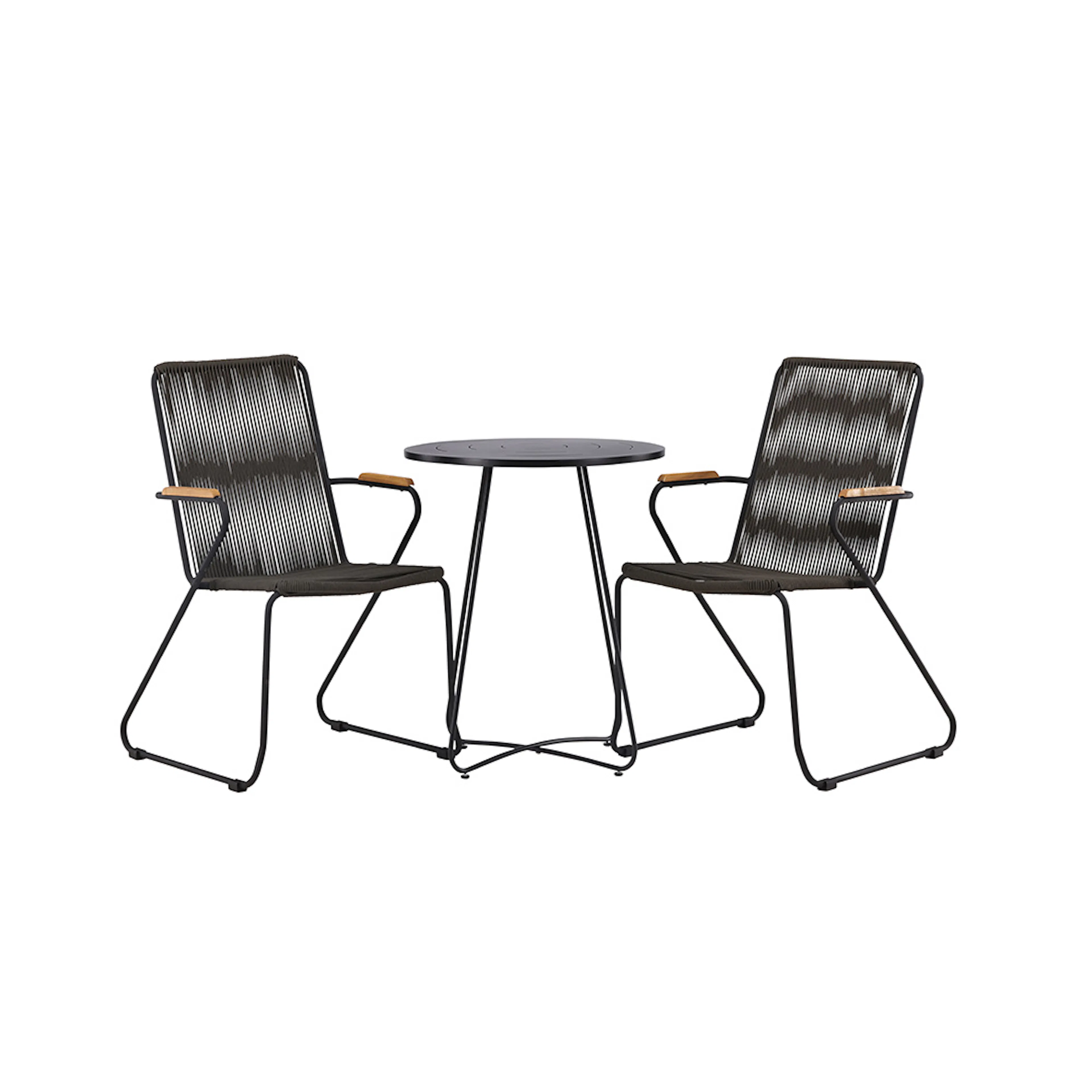 Cafégruppe Venture Home Bacong Bord med 2 Bois Stoler