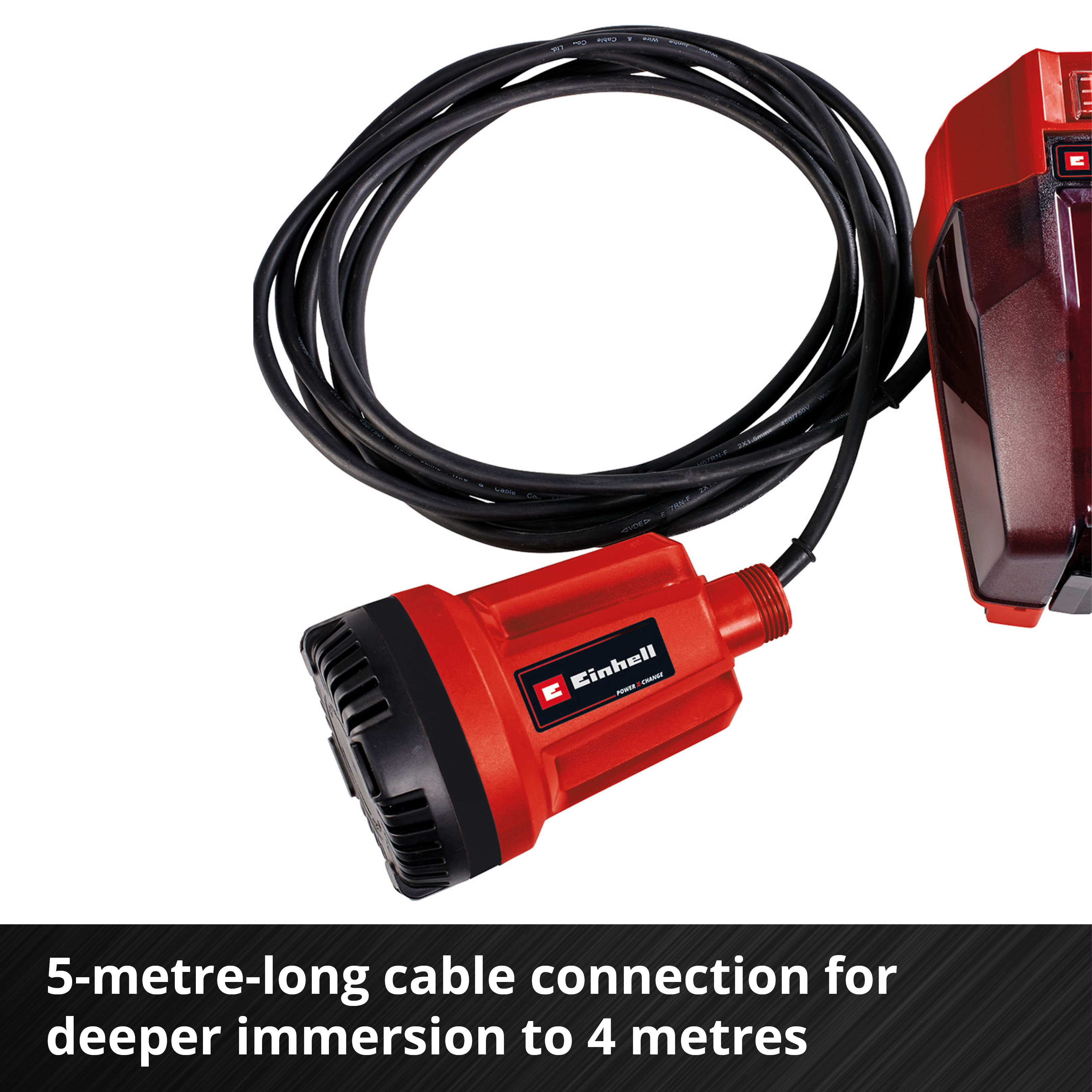 Vannpumpe Einhell GE-SP 18 Li Uten Batteri og Lader