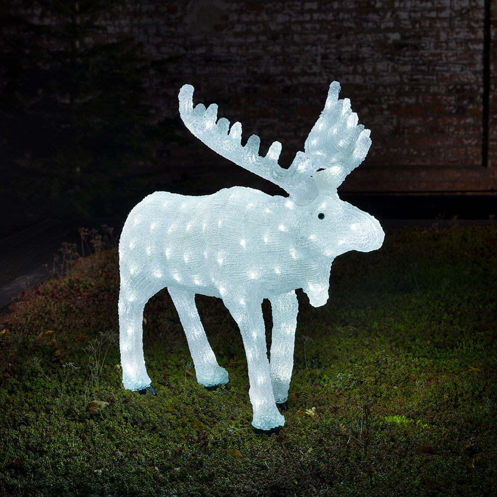 Dekorasjonsbelysning Gnosjö Konstsmide Elg 136 stk LED