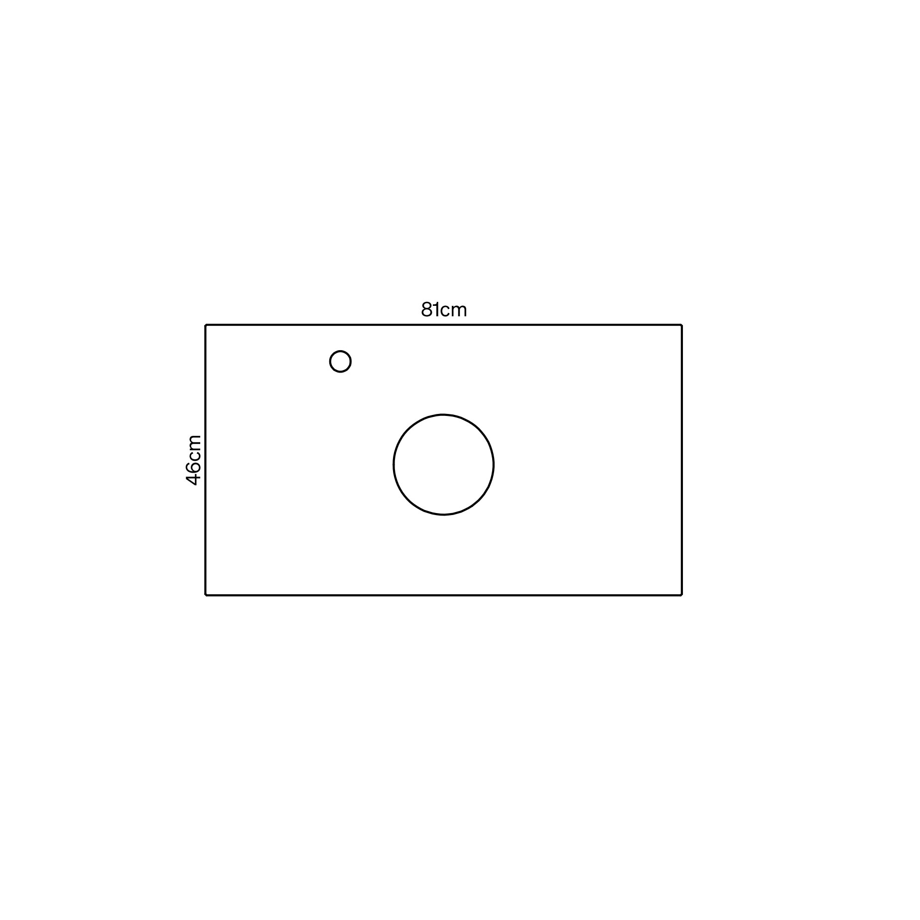 Bänkskiva Svedbergs Epos Rem | badrum - badrumsmobler - tillbehor-badrumsmobler | KakelKungen