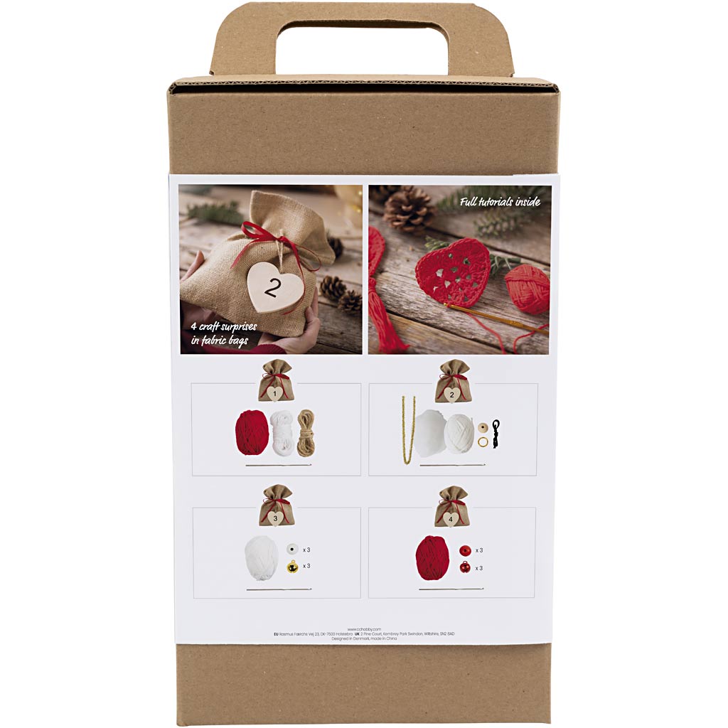 Adventskalender Creativ Company Hekling