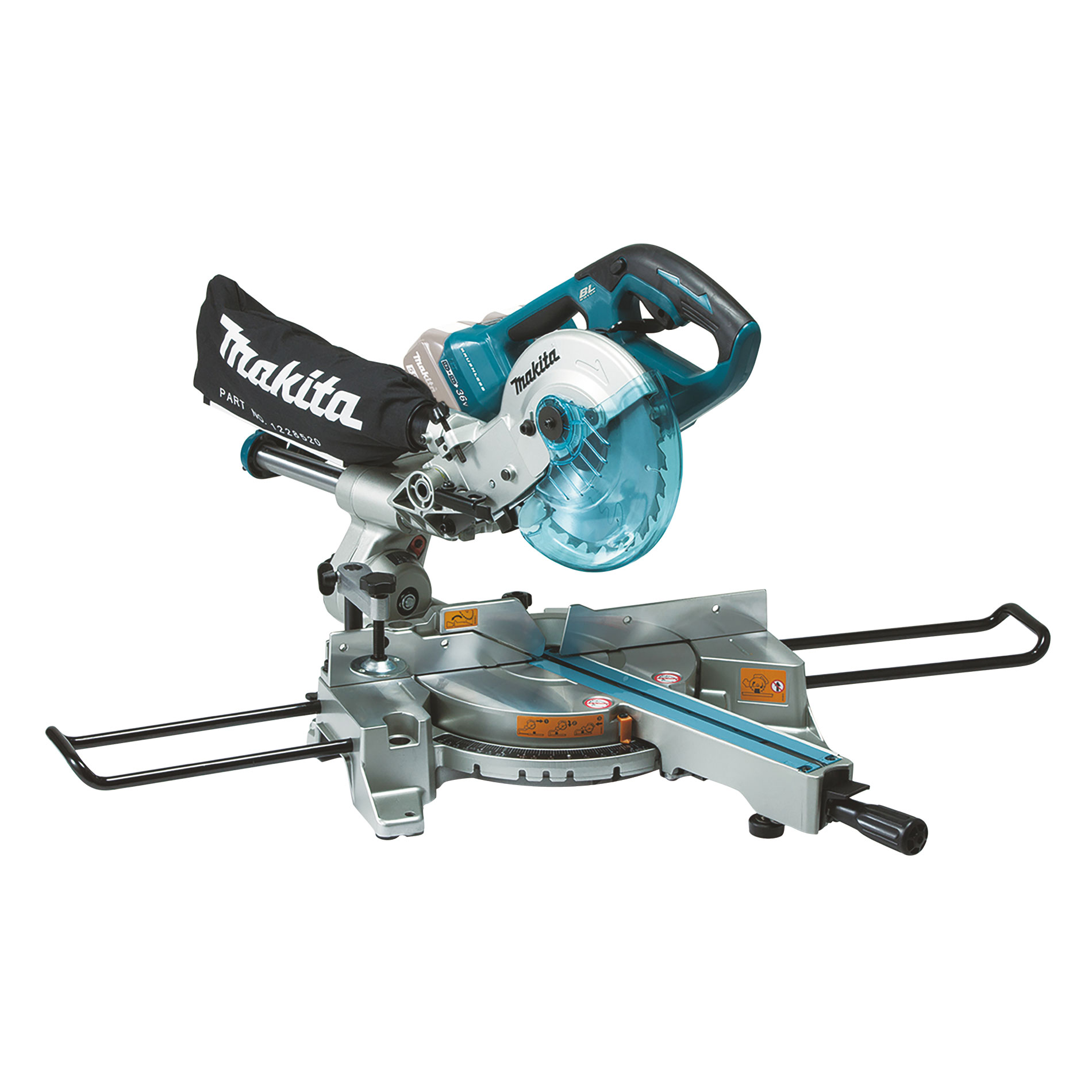 Kapp-og Gjærsag Makita DLS714NZ 190 mm uten Batteri