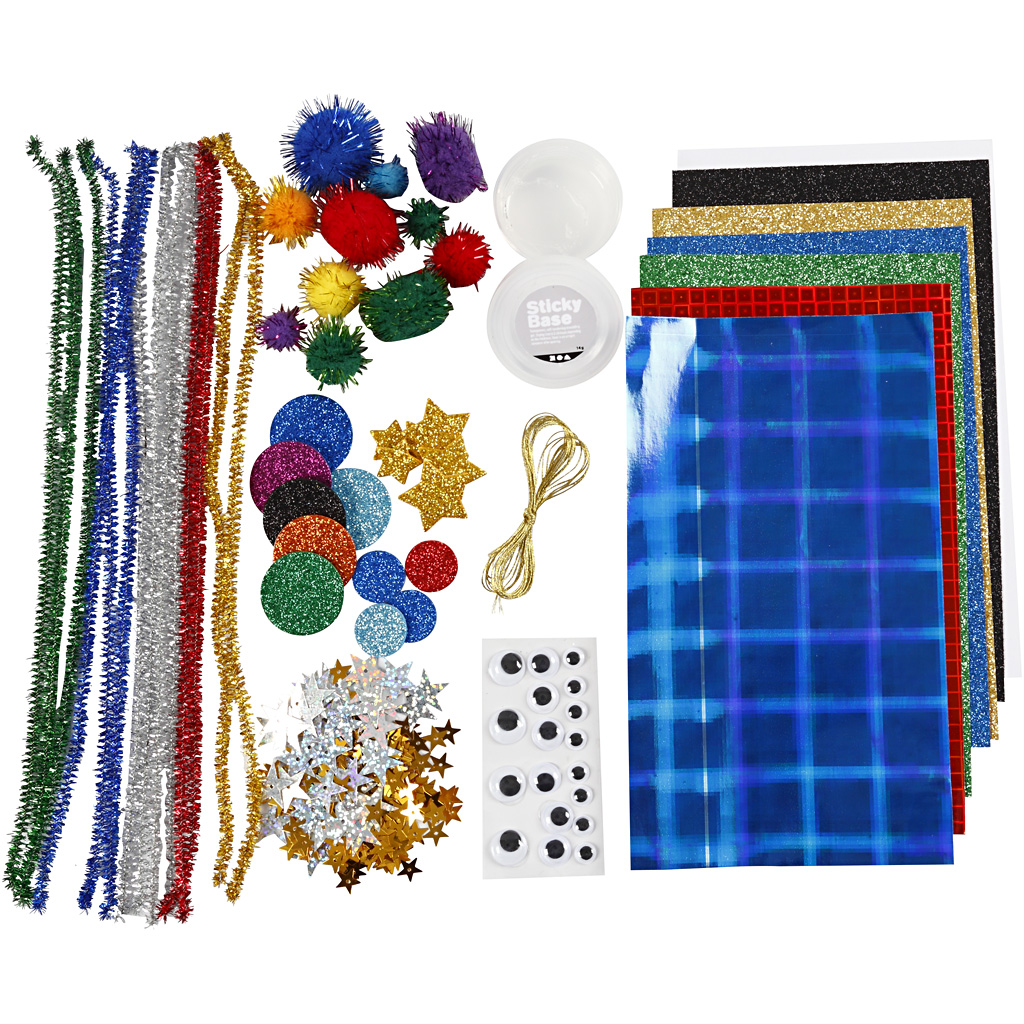 Materiellsett Creativ Company Kreativ Mix Verdensrommet 1 Pk