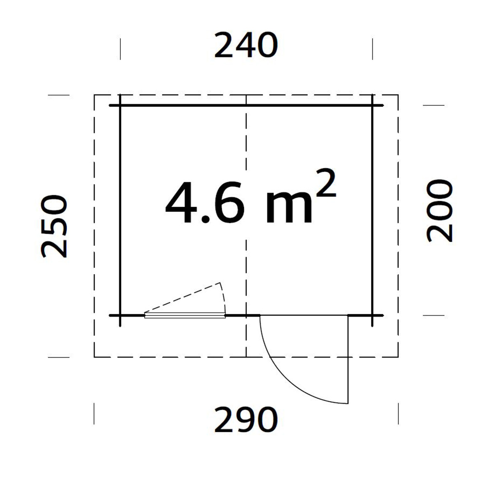 Gjestehytte Palmako Emma 4,6 M2