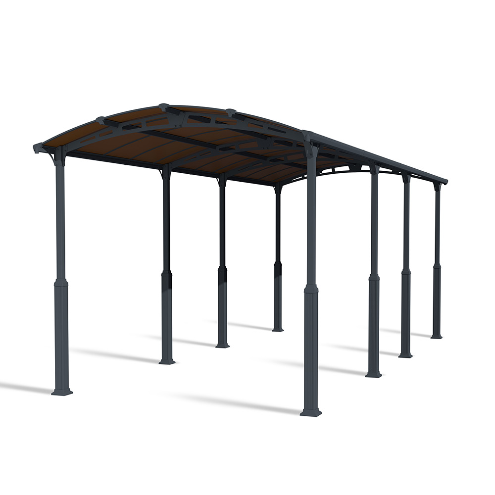 Carport Canopia av Palram Alpine I Metall for Bobil 3,6x8,5 m