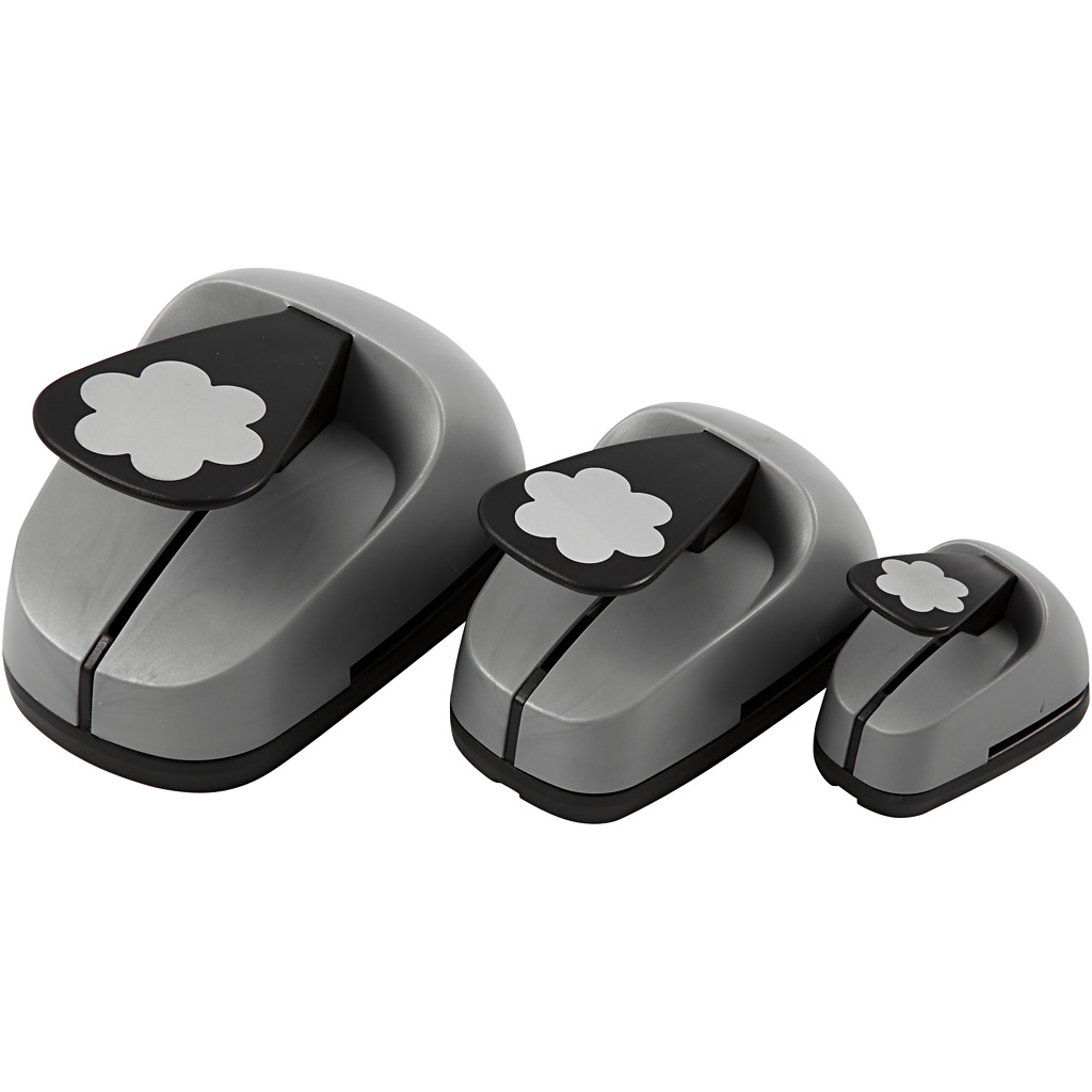 Stansejernsett Creativ Company Lag på Lag Blomst 3-Pk