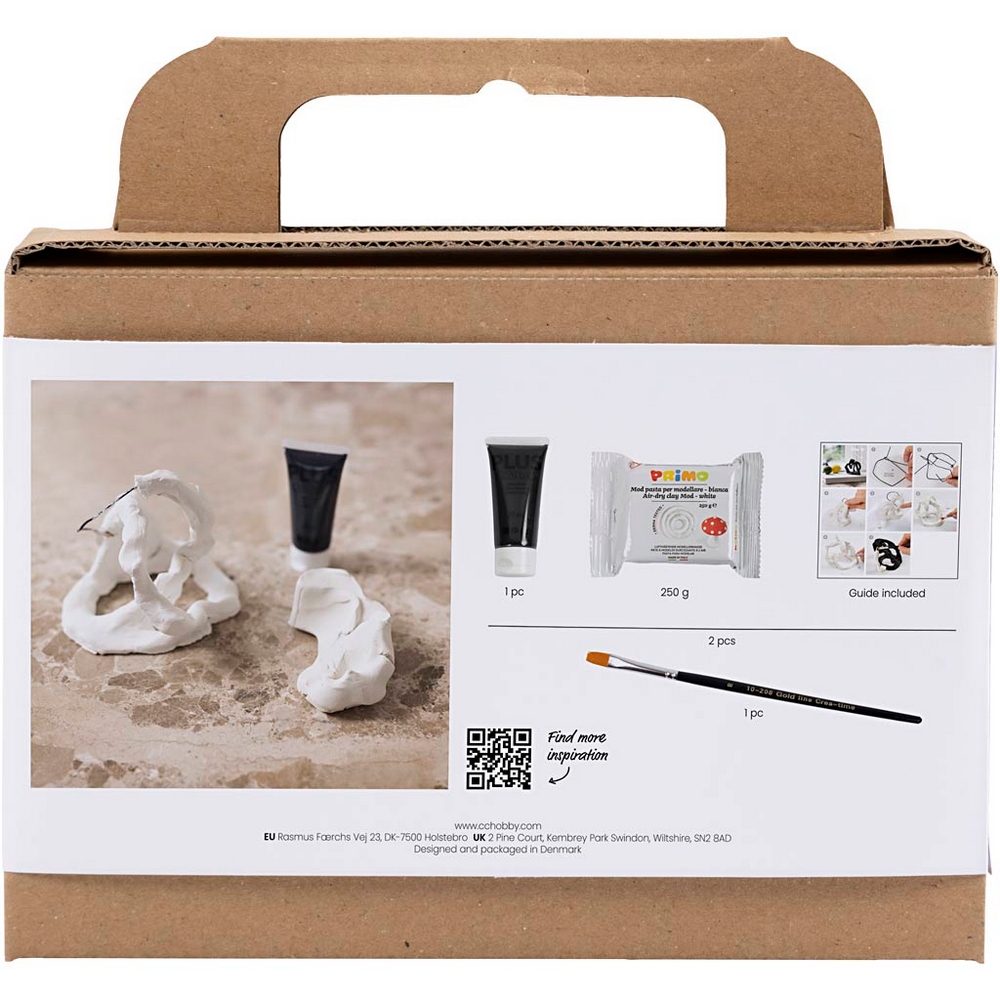 Hobbysett Creativ Company Mini DIY Kit Skulptur Modellering