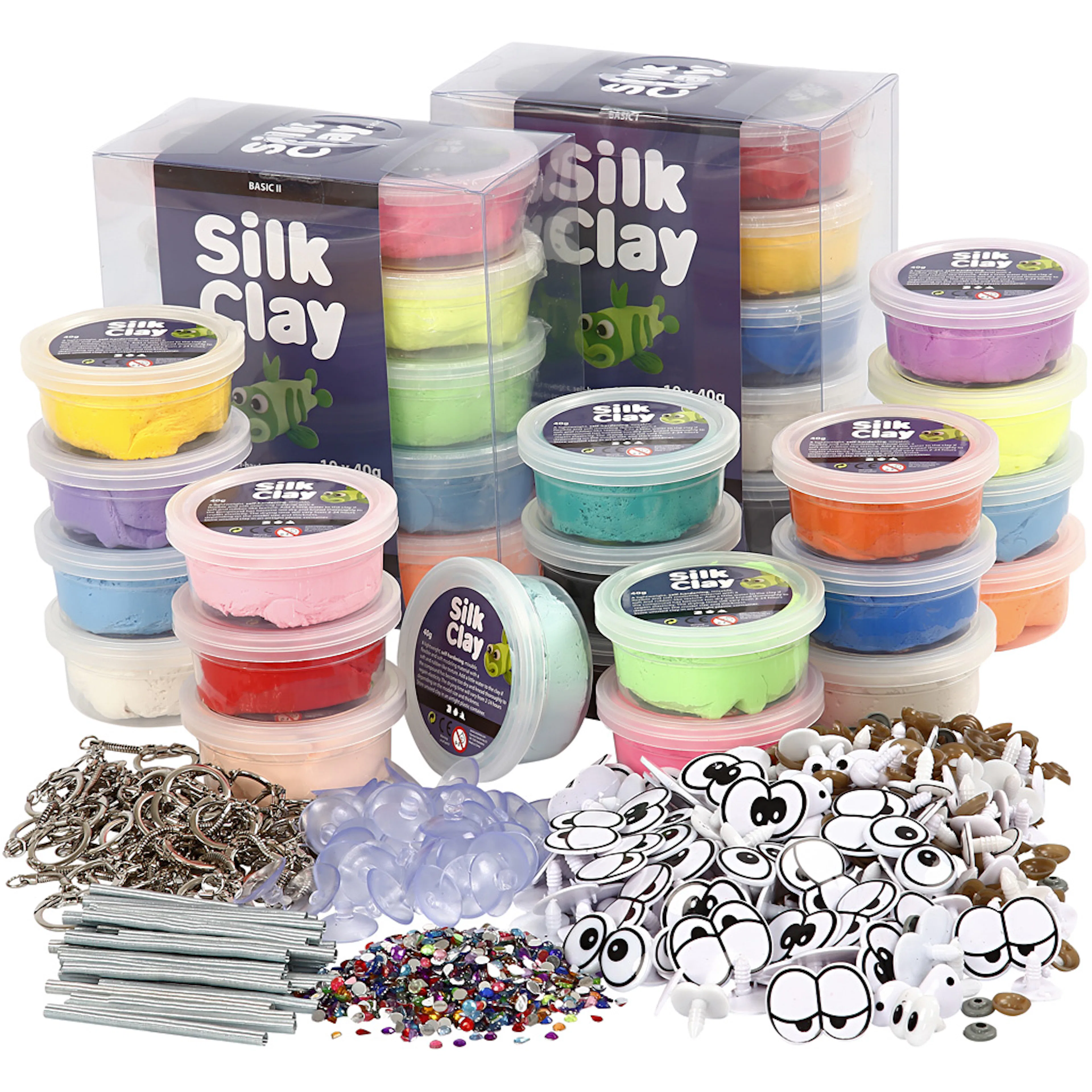 Materiellsett Creativ Company Funny Friends Large 1 Set