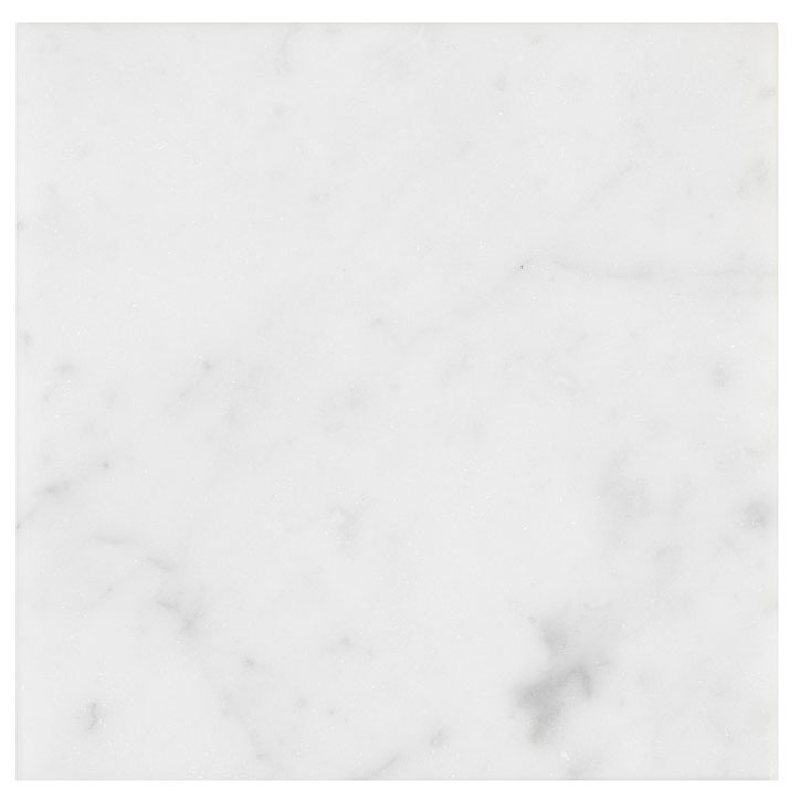 Marmor Arredo Bianco Carrara C Honed Hvit 15x15 cm