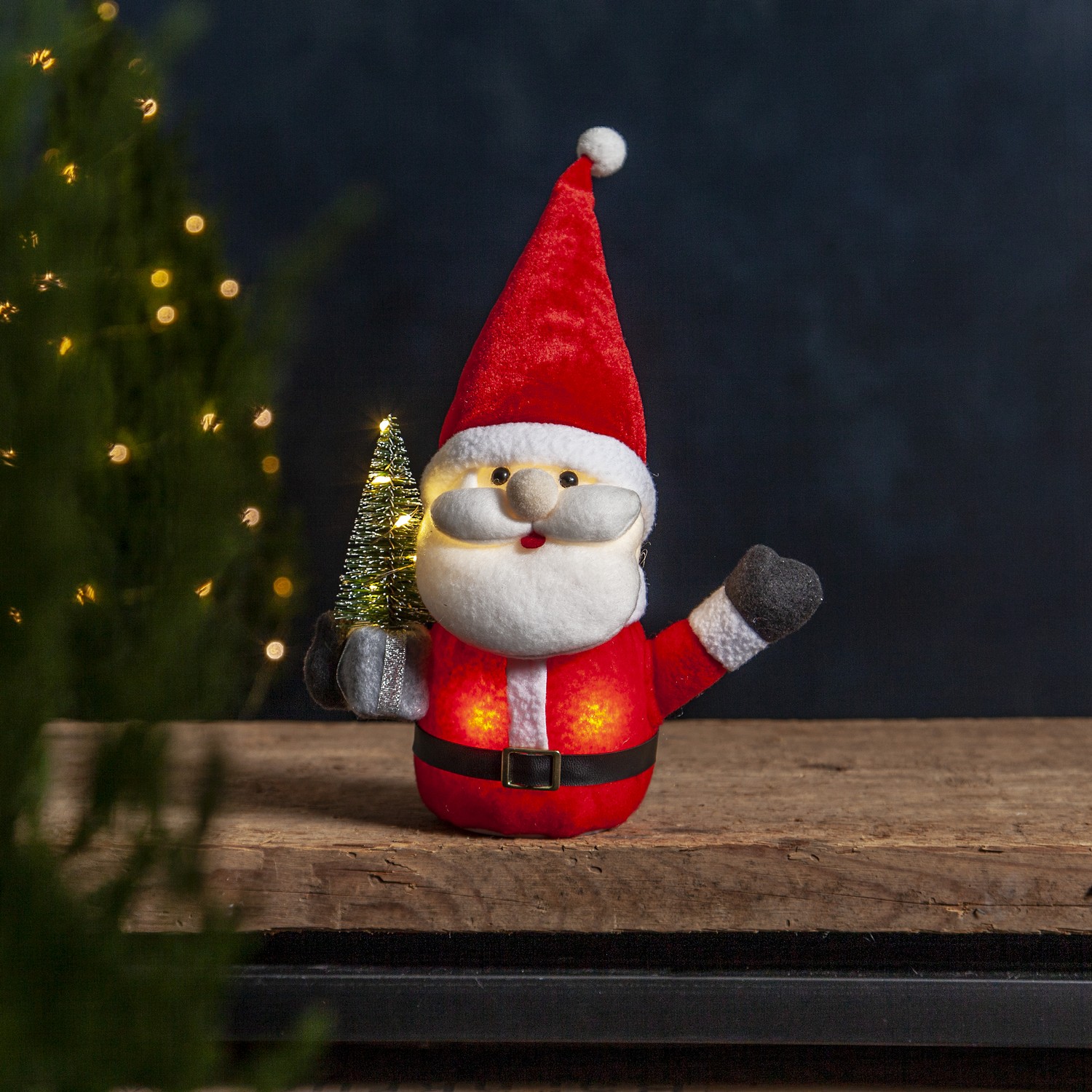 Dekorasjonsfigur Star Trading Joylight Nisse Gran