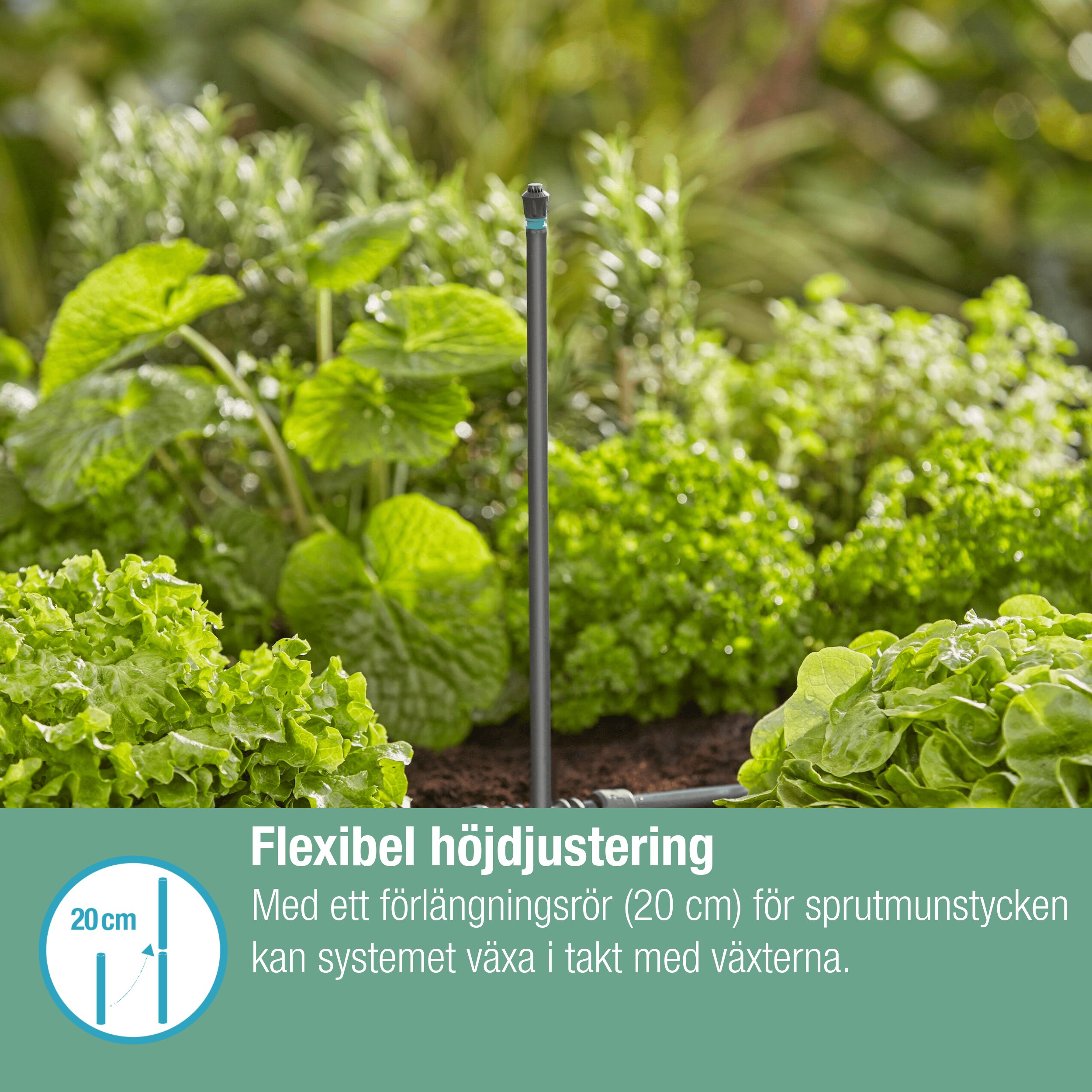 Sprederdyse Gardena Micro 360°