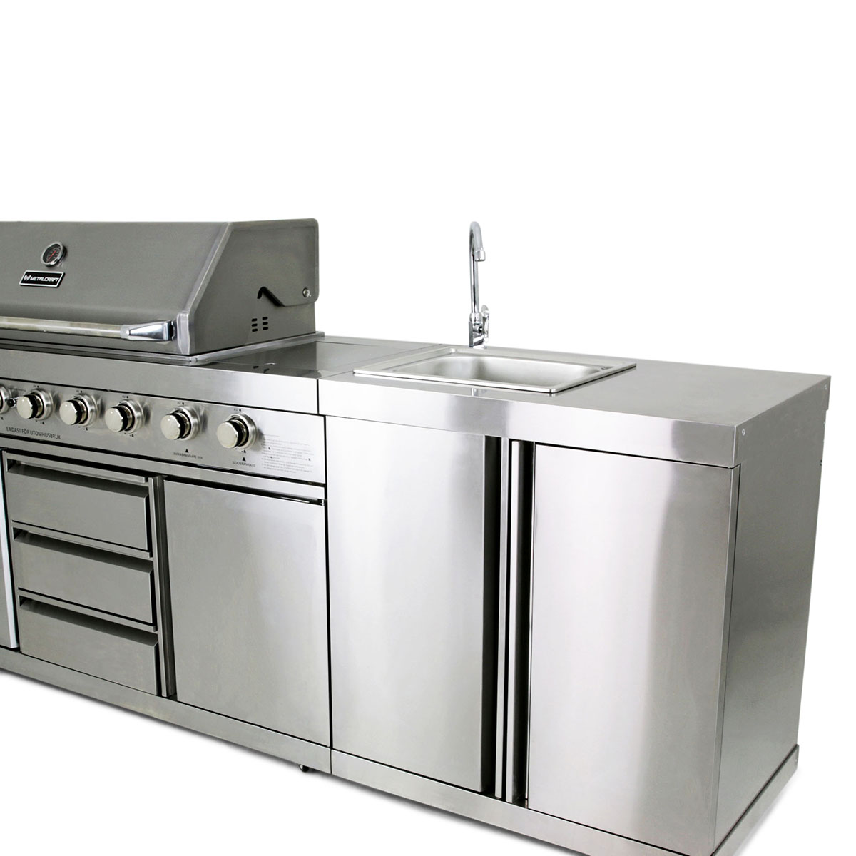 Kjøleskap Metalcraft til Gassgrill Miami