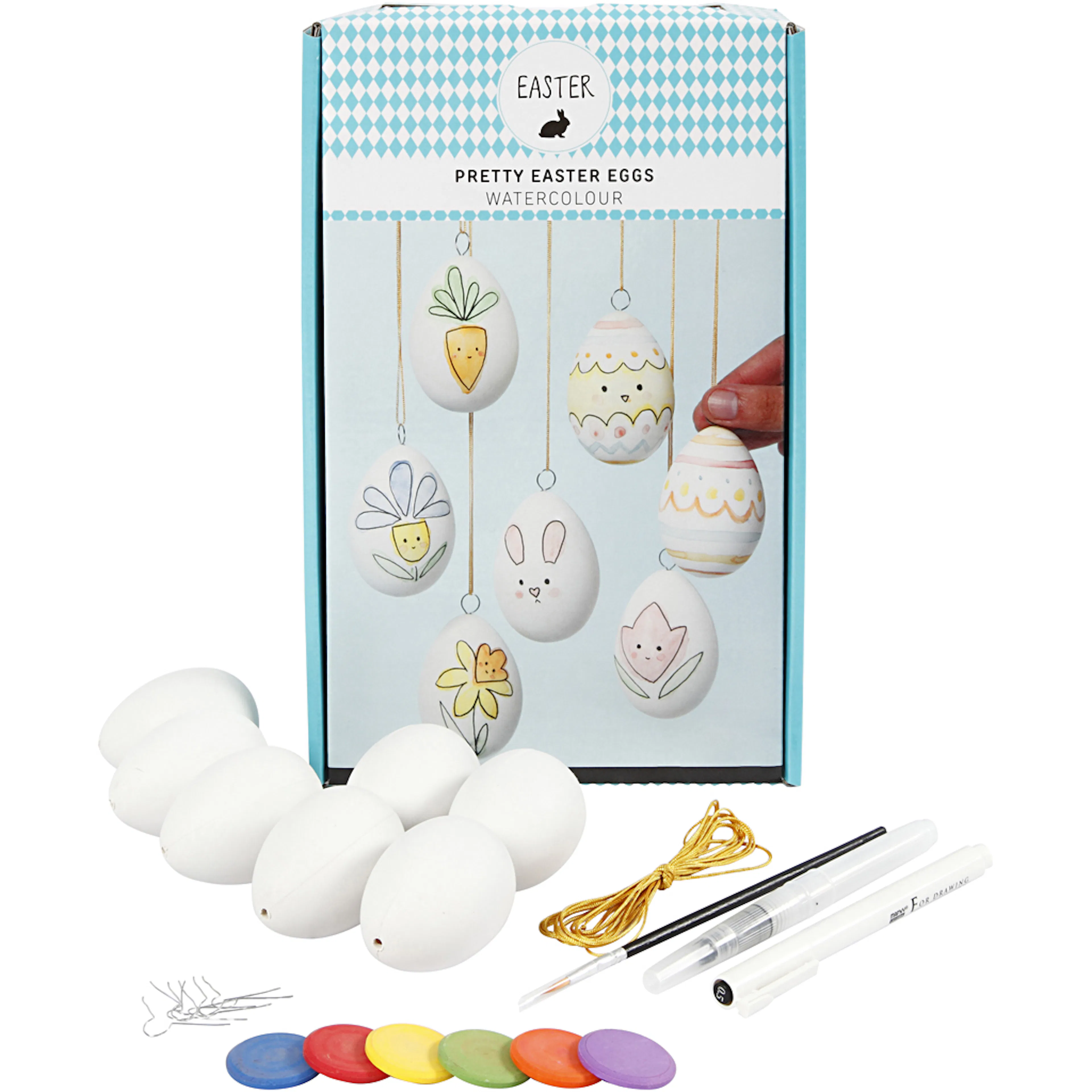 Materiellsett Creativ Company Vakre Egg 1 Sett