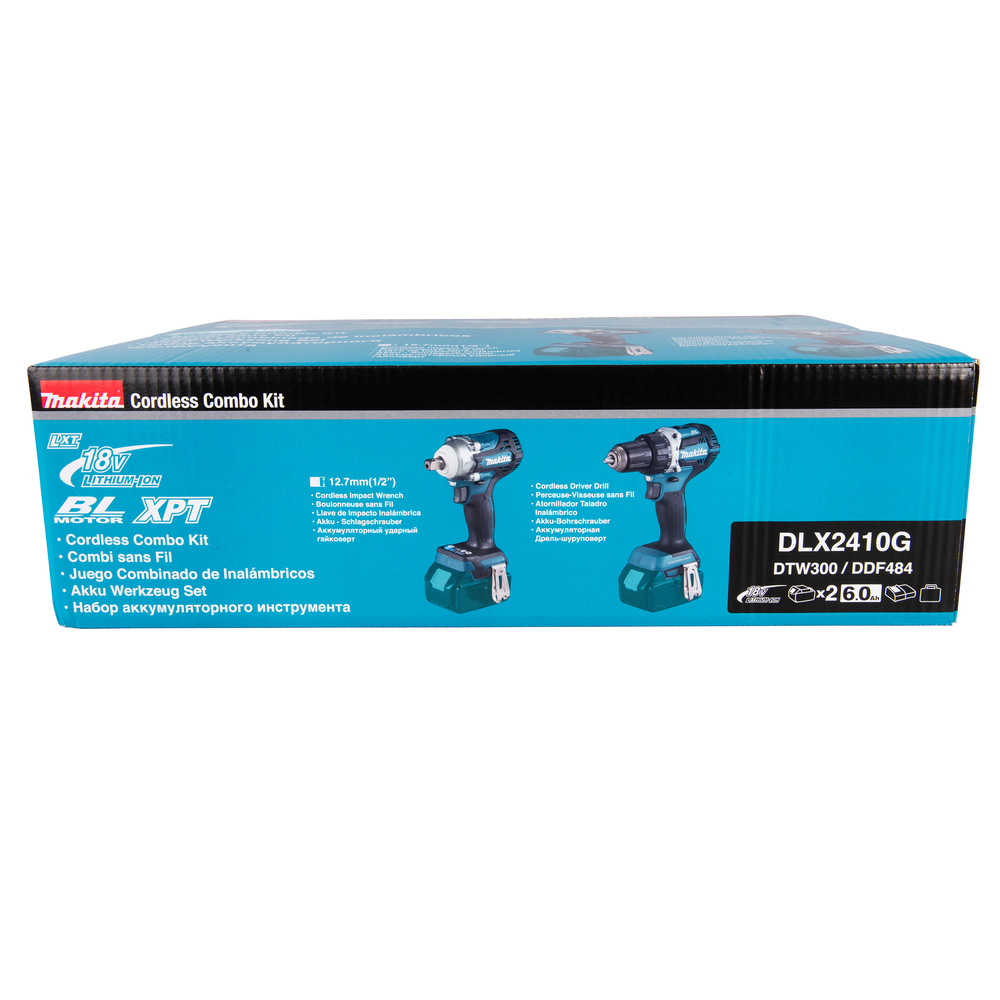 Verktøypakke Makita DDF484Z 18V DTW300Z inkl Koffert