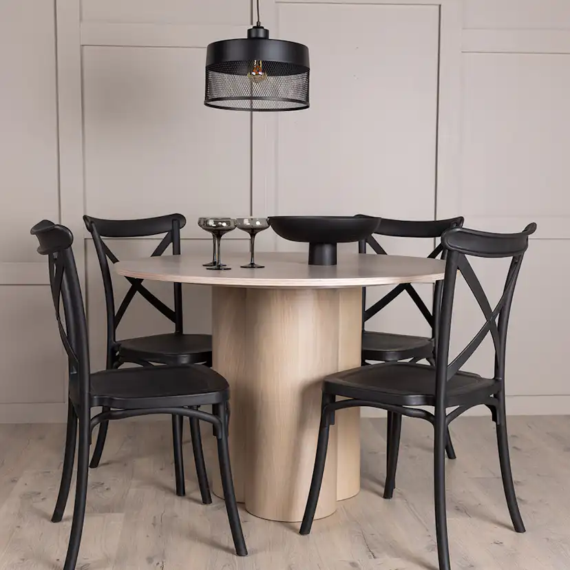 Spisegruppe Venture Home Olivia med 4 Crosett Stoler
