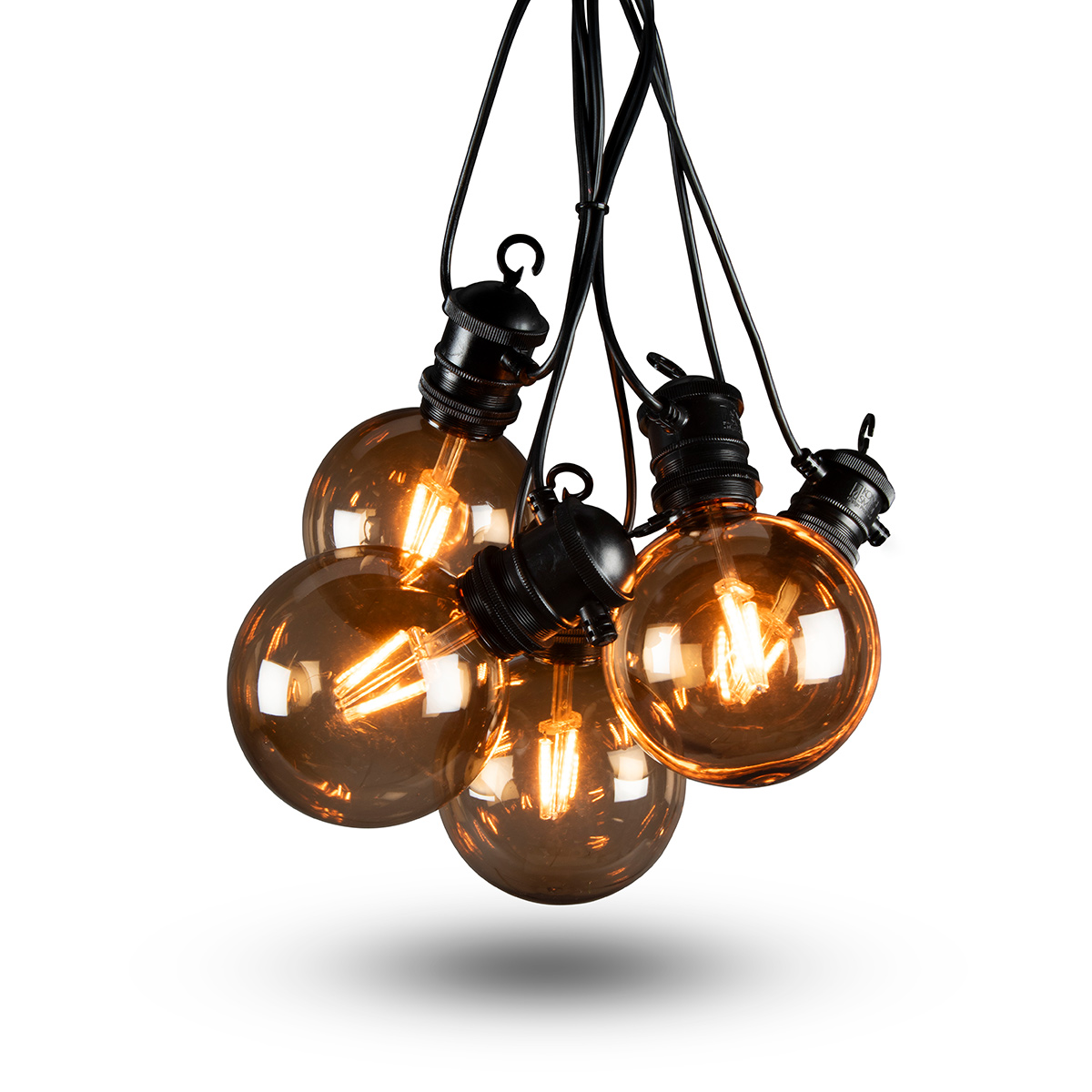 Lyslenke Gnosjö Konstsmide E27 10 Amber