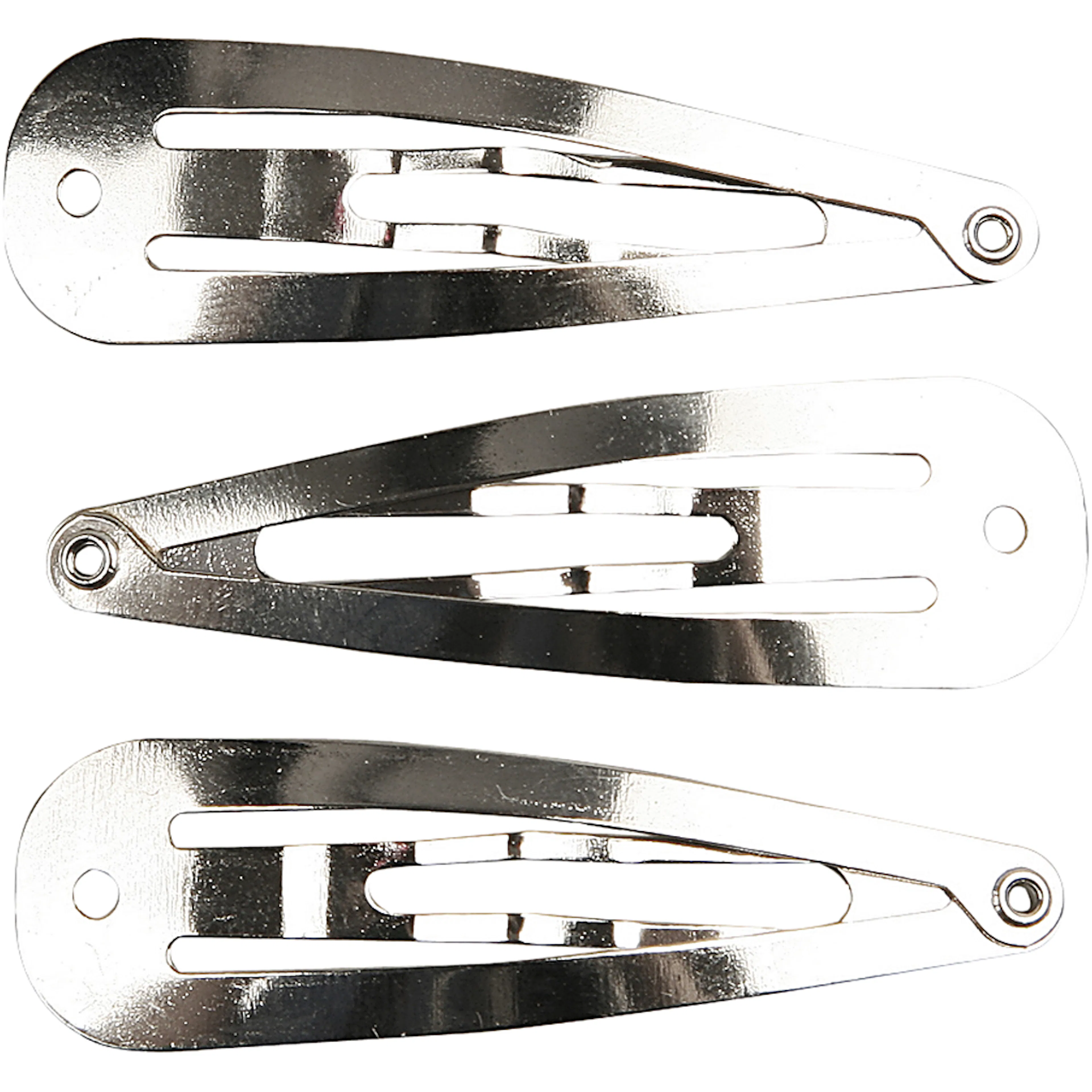 Hårspenne Creativ Company Forsølvet 45x14 mm 1 Pk