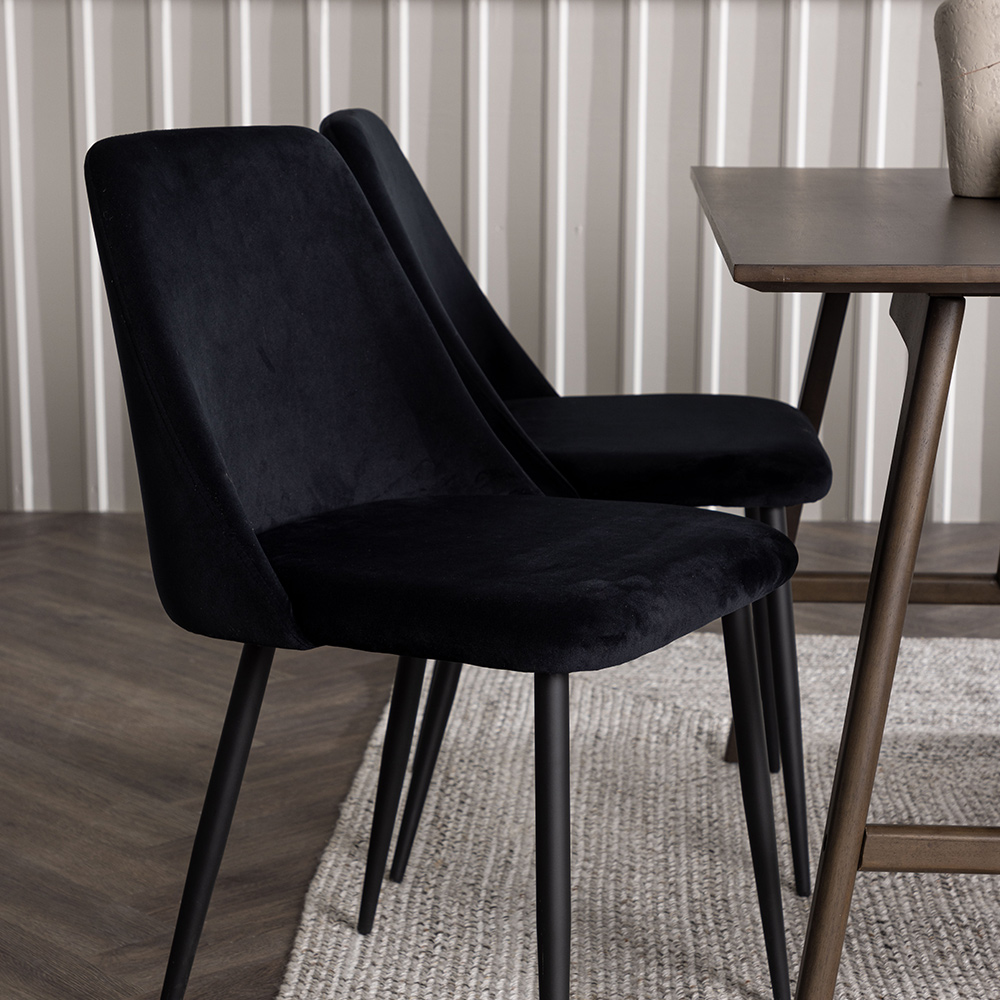 Spisegruppe Venture Home Kaseidon med 4 stk Night Stoler