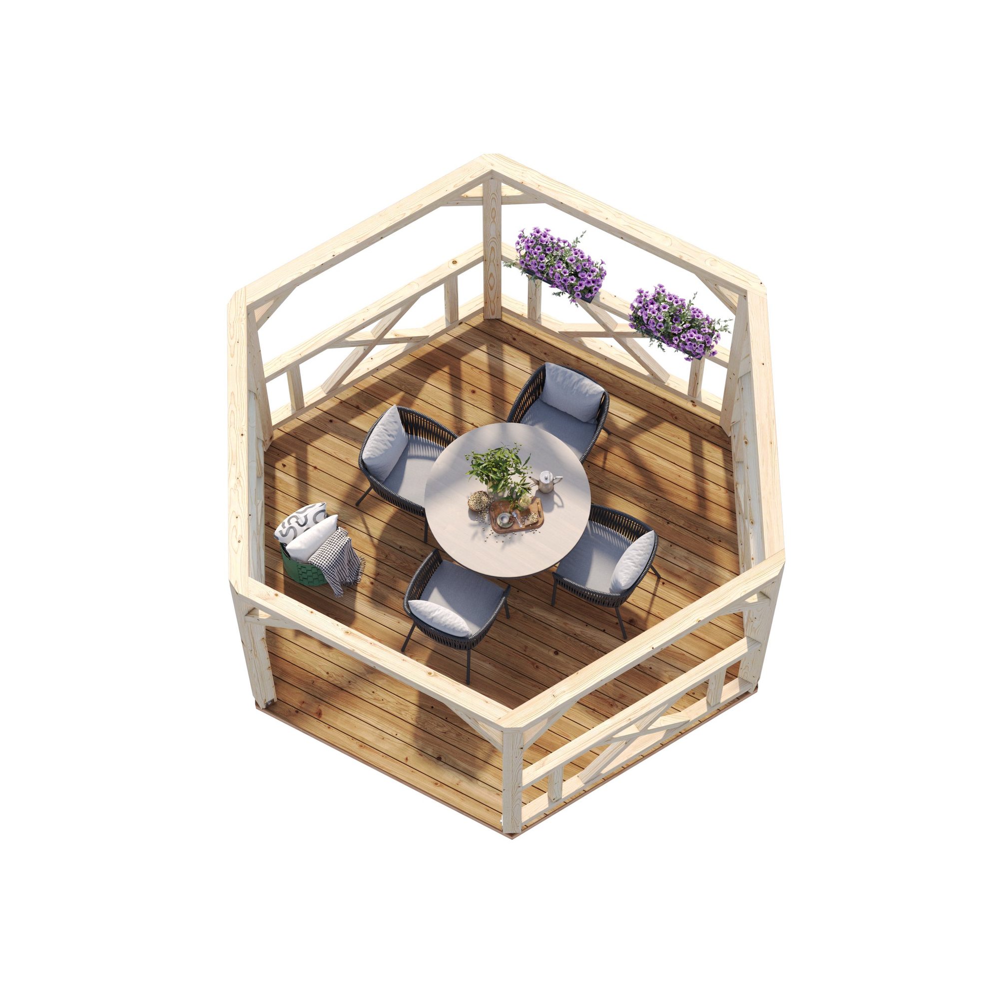Paviljong Palmako Betty 9,9 m2