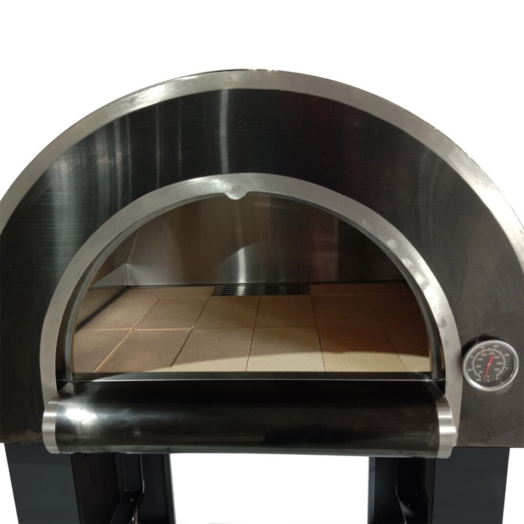 Vedfyrt Pizzaovn Metalcraft Milano Blackline
