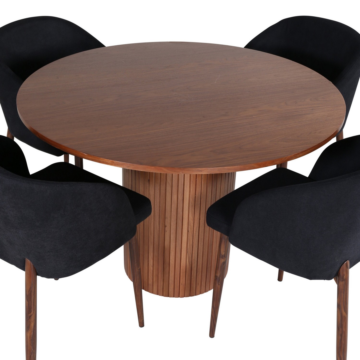 Spisegruppe Venture Home med Bianca Spisebord og 4 Archie Spisestoler