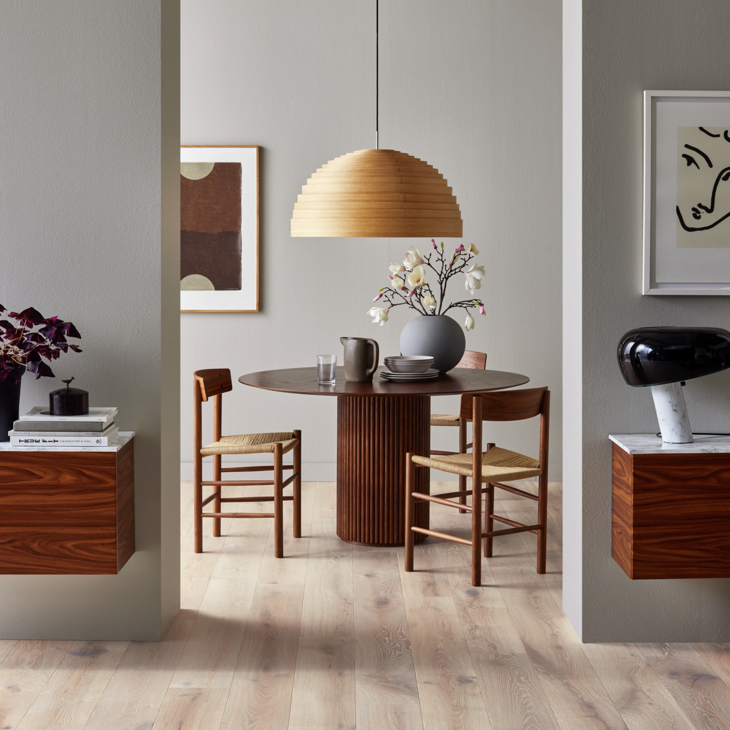 Parkett Tarkett Heritage Eik Lime Stone 1-stav Hardvoksoljet