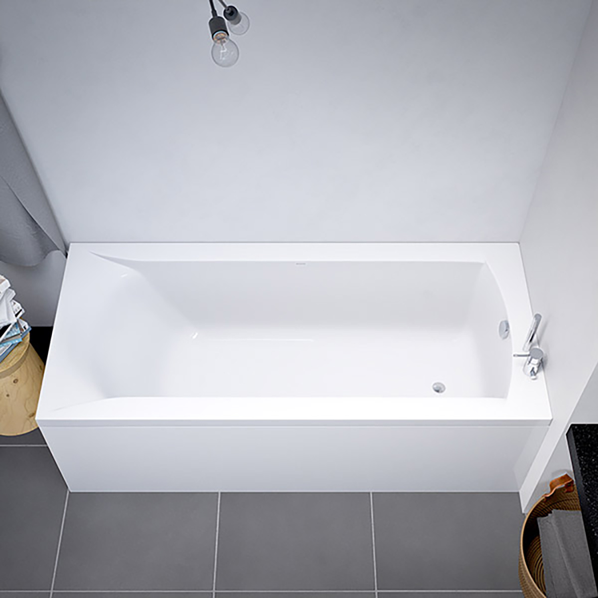 Badkar Strømberg Delta 1800x800 mm