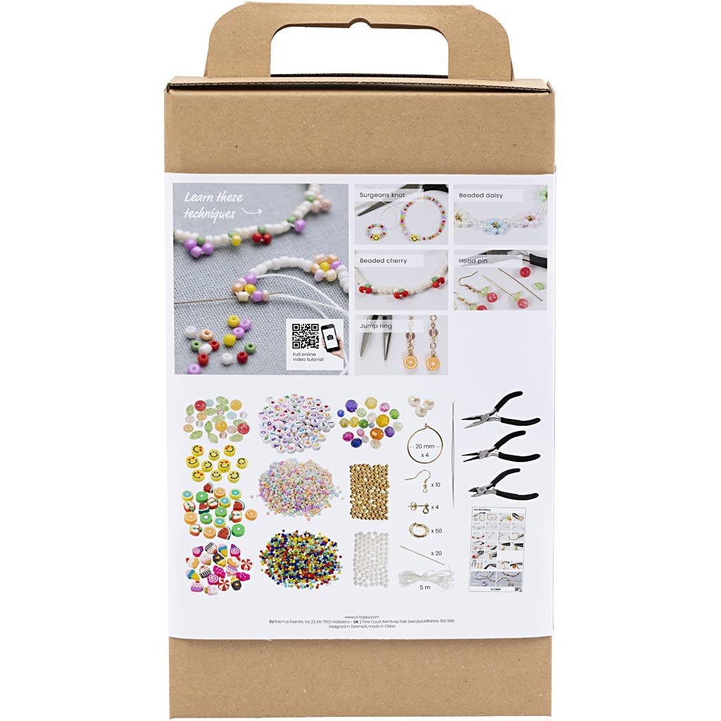 Smykker Creativ Company Start DIY Kit Livlige farger