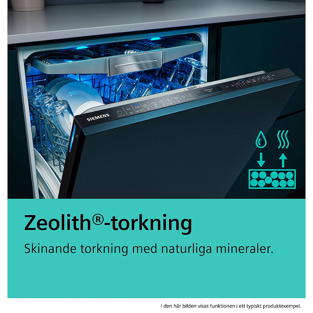 Integrert Oppvaskmaskin Siemens iQ500 SN45ZS08CE Rustfri med Smart Oppkobling