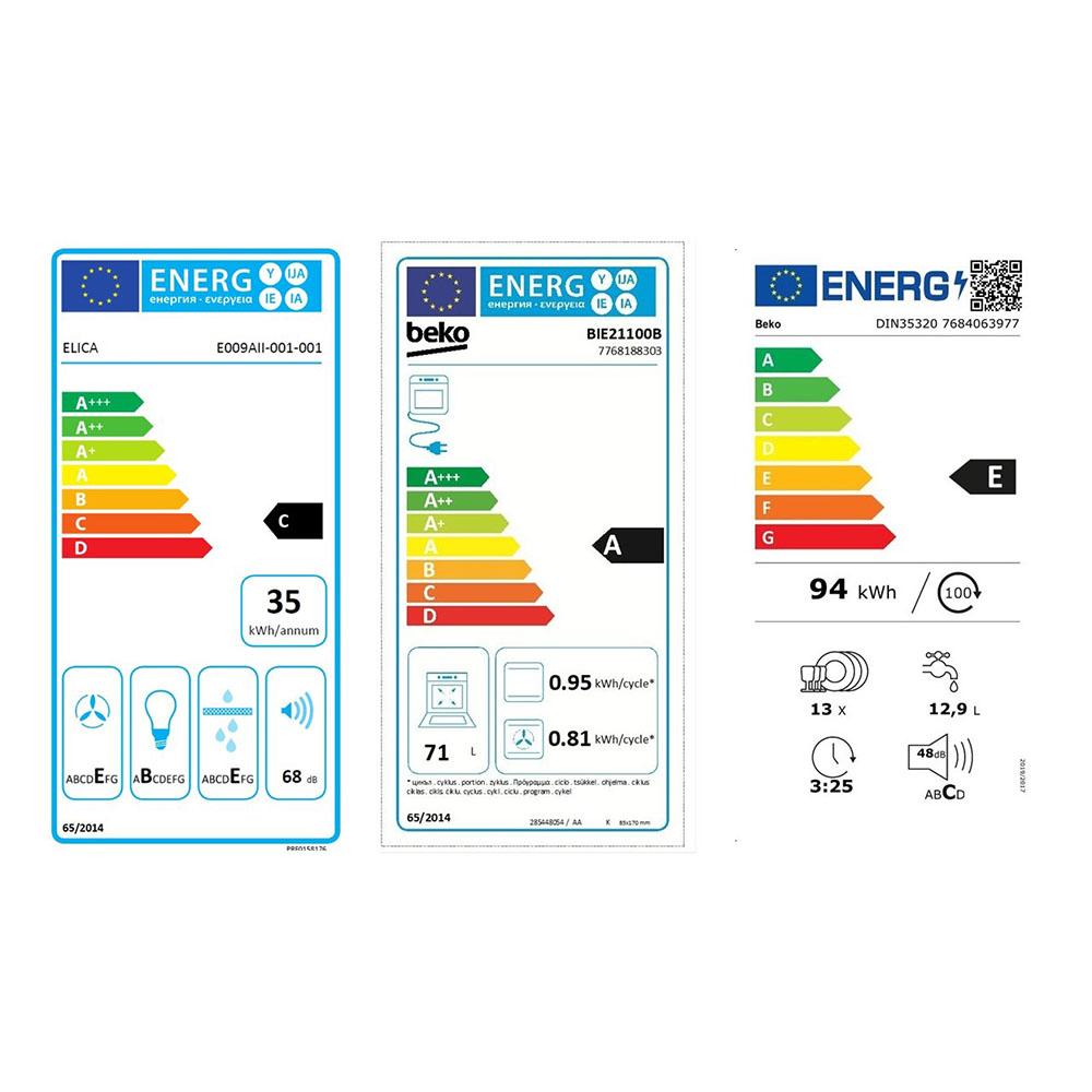 Komplett Kjøkken Mimo Mimosa 255 Matt Hvit inkl. Hvitevarer Ferdigmontert