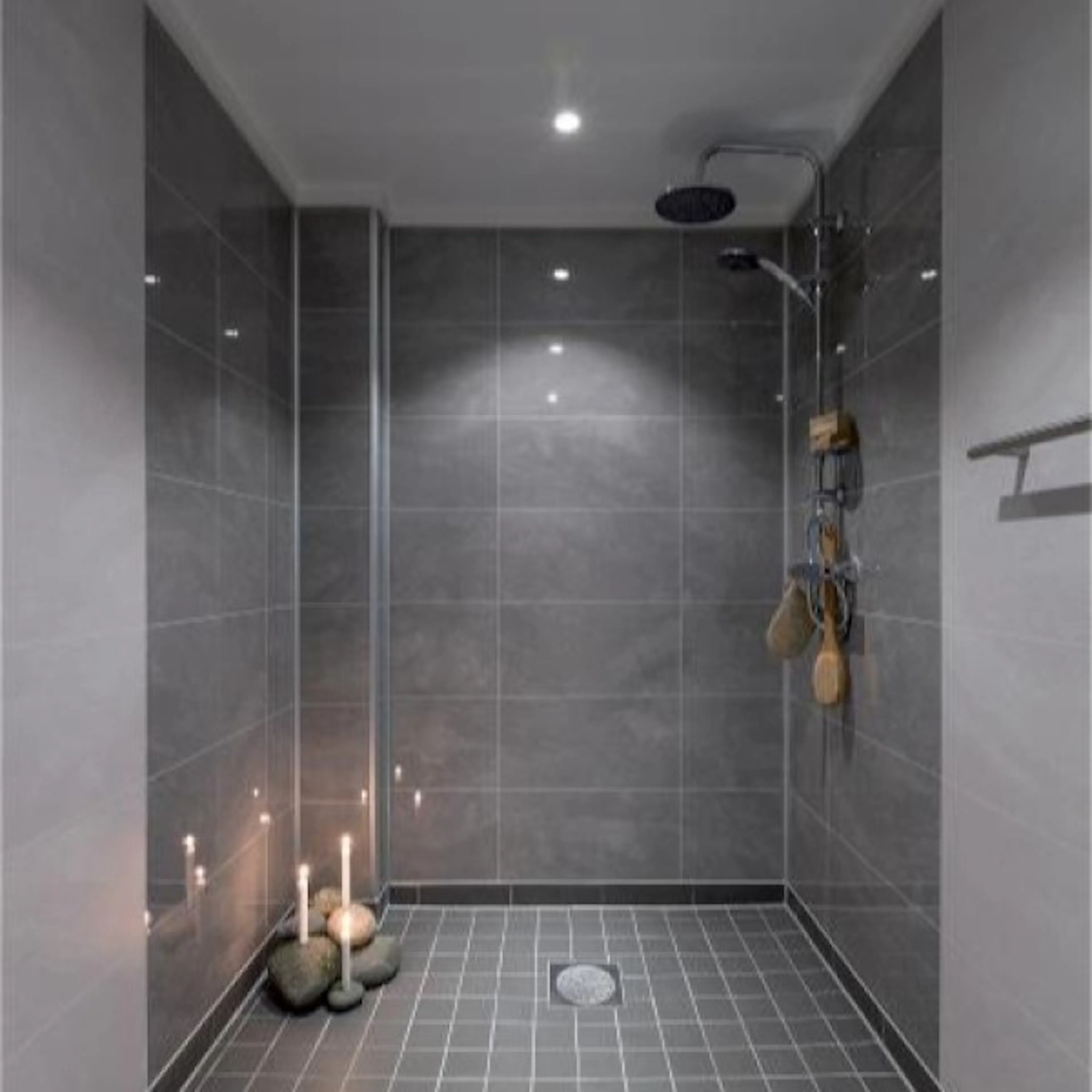 Baderomspanel BerryAlloc Skifer Natur Satin Finish