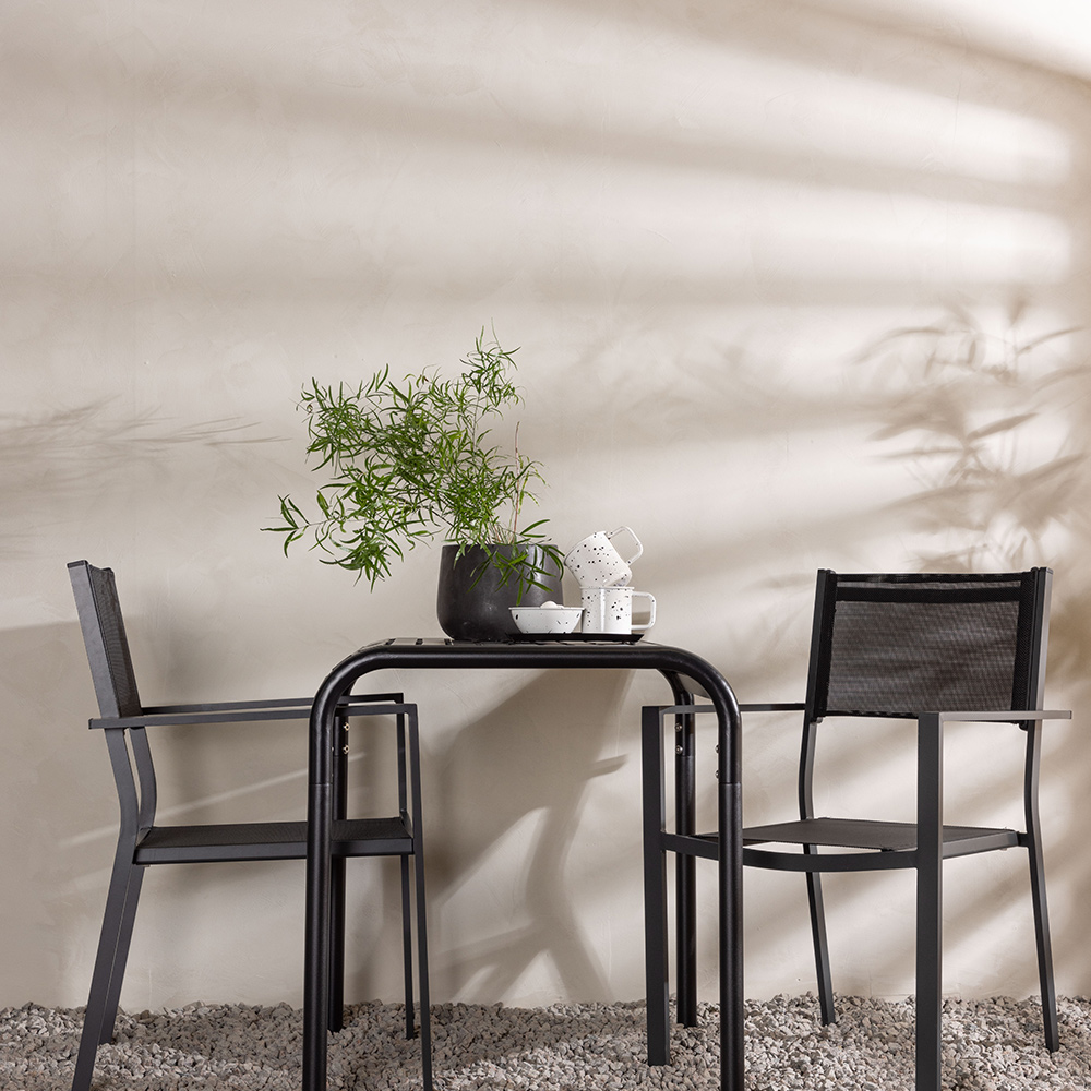 Cafégruppe Venture Home Borneo Bord med 2 Copacabana Stoler