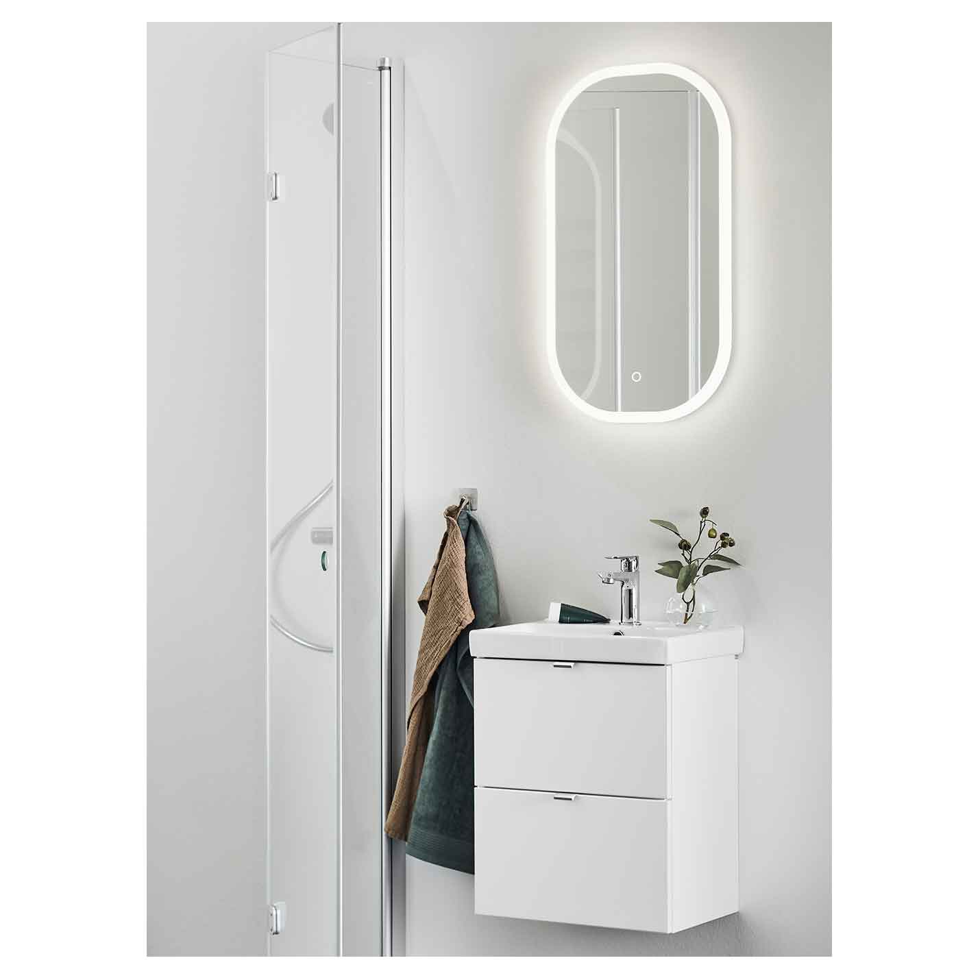 Speil Hafa Store Soft Led