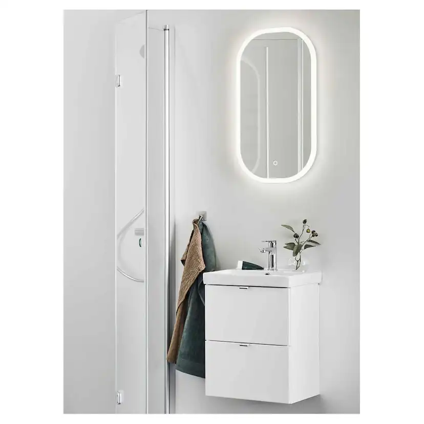 Speil Hafa Store Soft Led