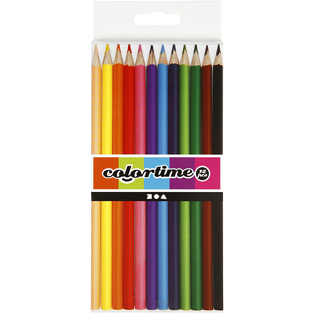 Fargeblyanter Creativ Company 12 stk/1 Pk