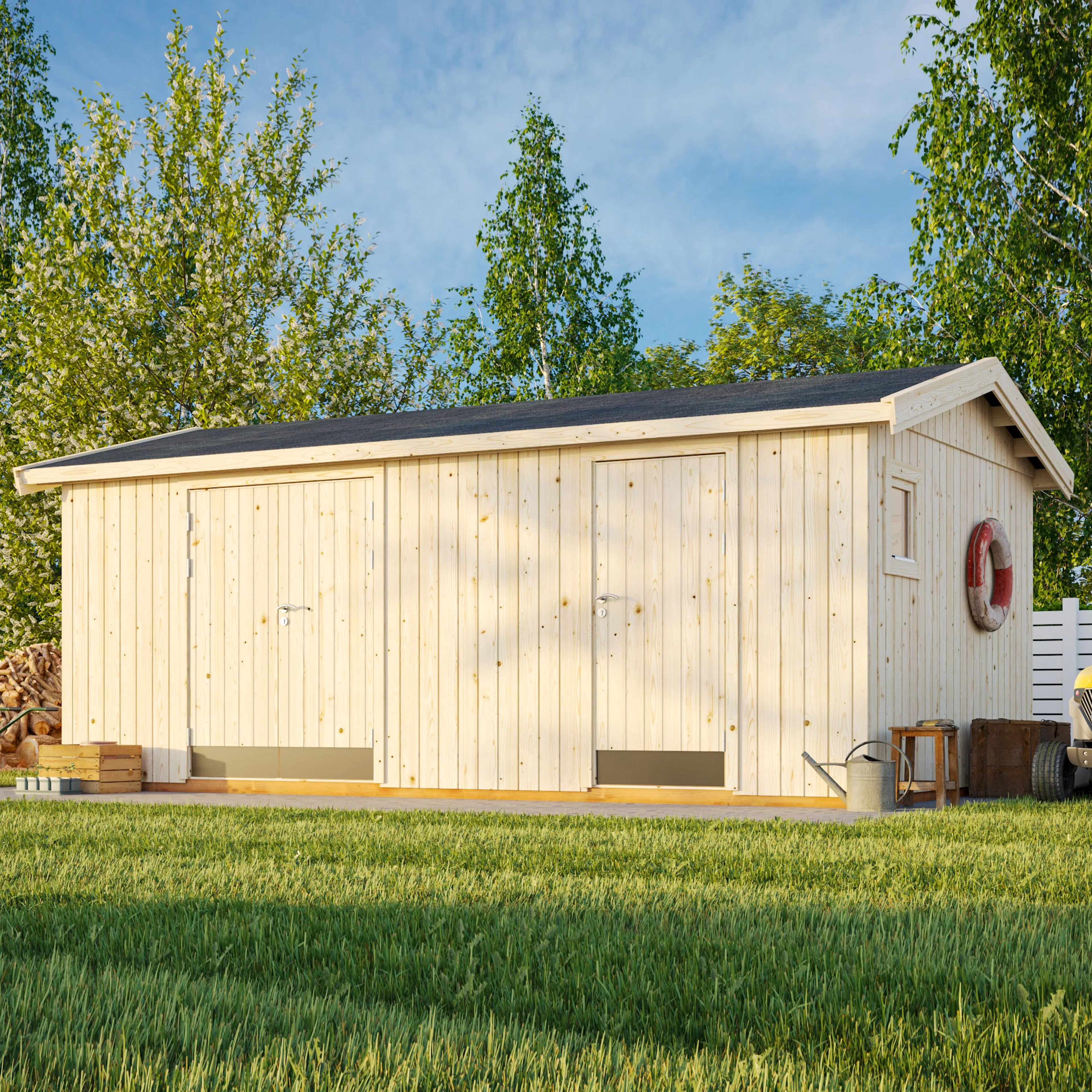 Redskapsbod Palmako Olaf 16,9 m2