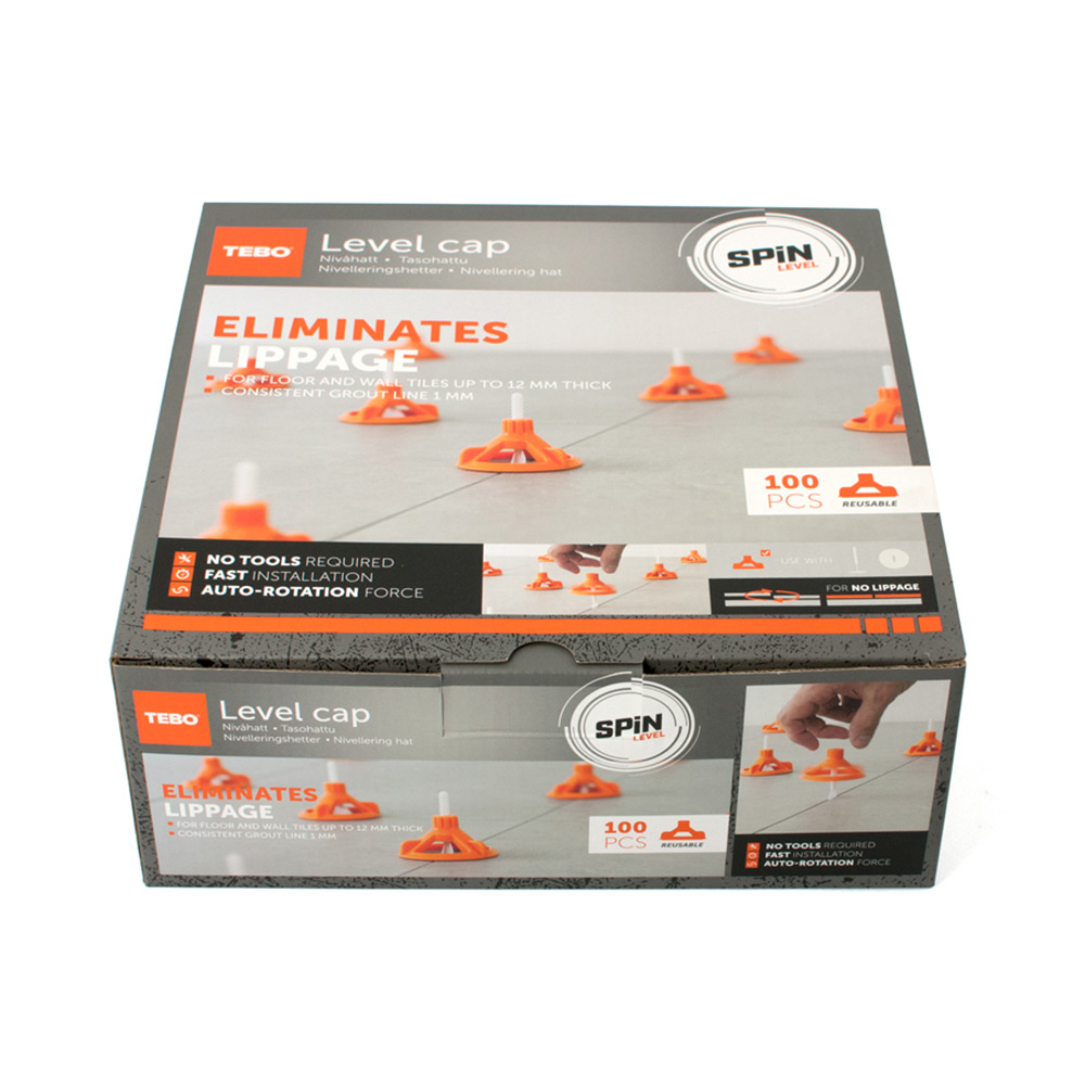 Nivåhatt Tebo Spin Level 100 st