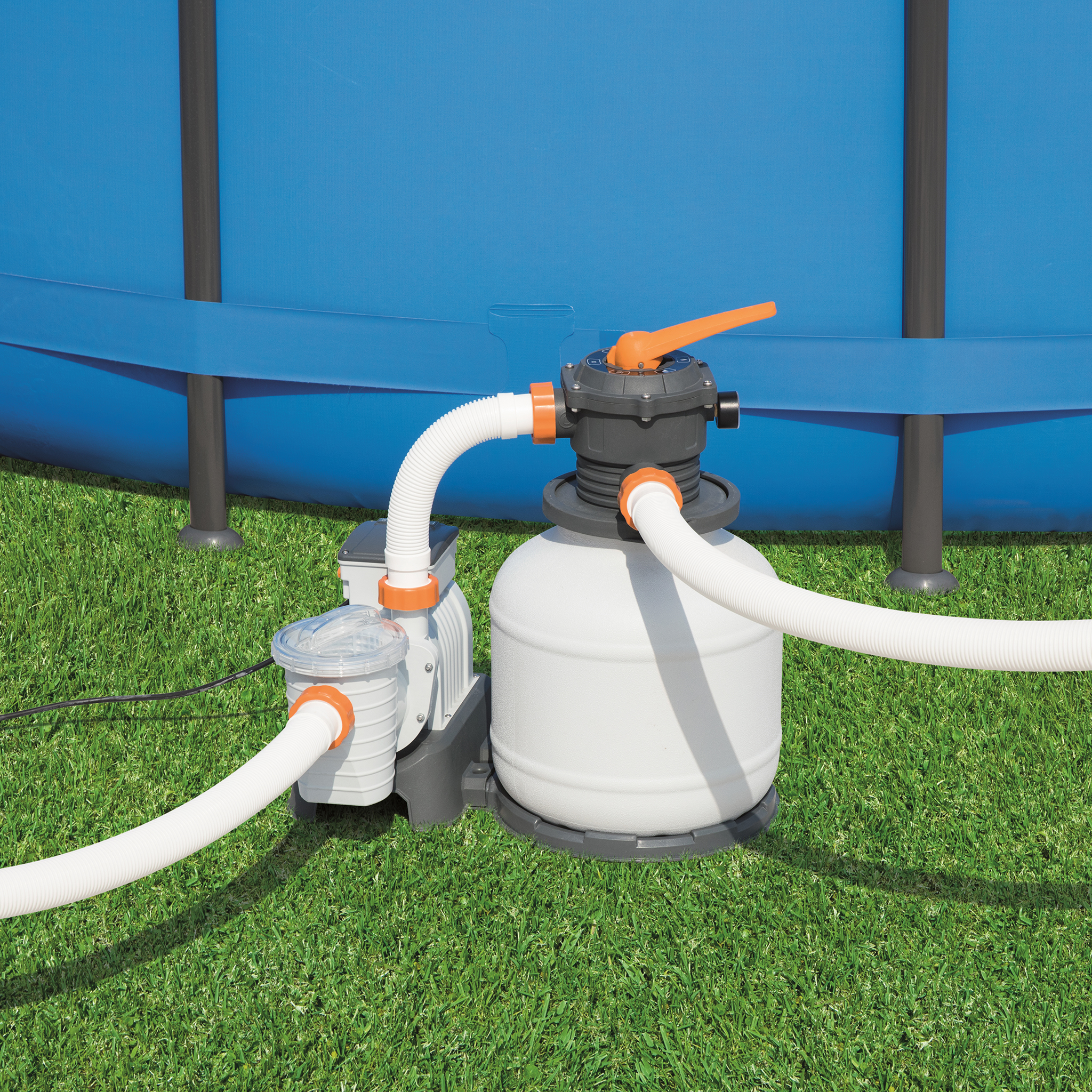 Sandfilterpumpe Bestway Flowclear til Overflatebasseng 1100-54500 Liter