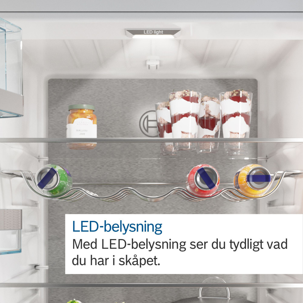 Kjøleskap / Fryseskap BOSCH - KIR81ADD0 + GIN81VEE0 Integrert