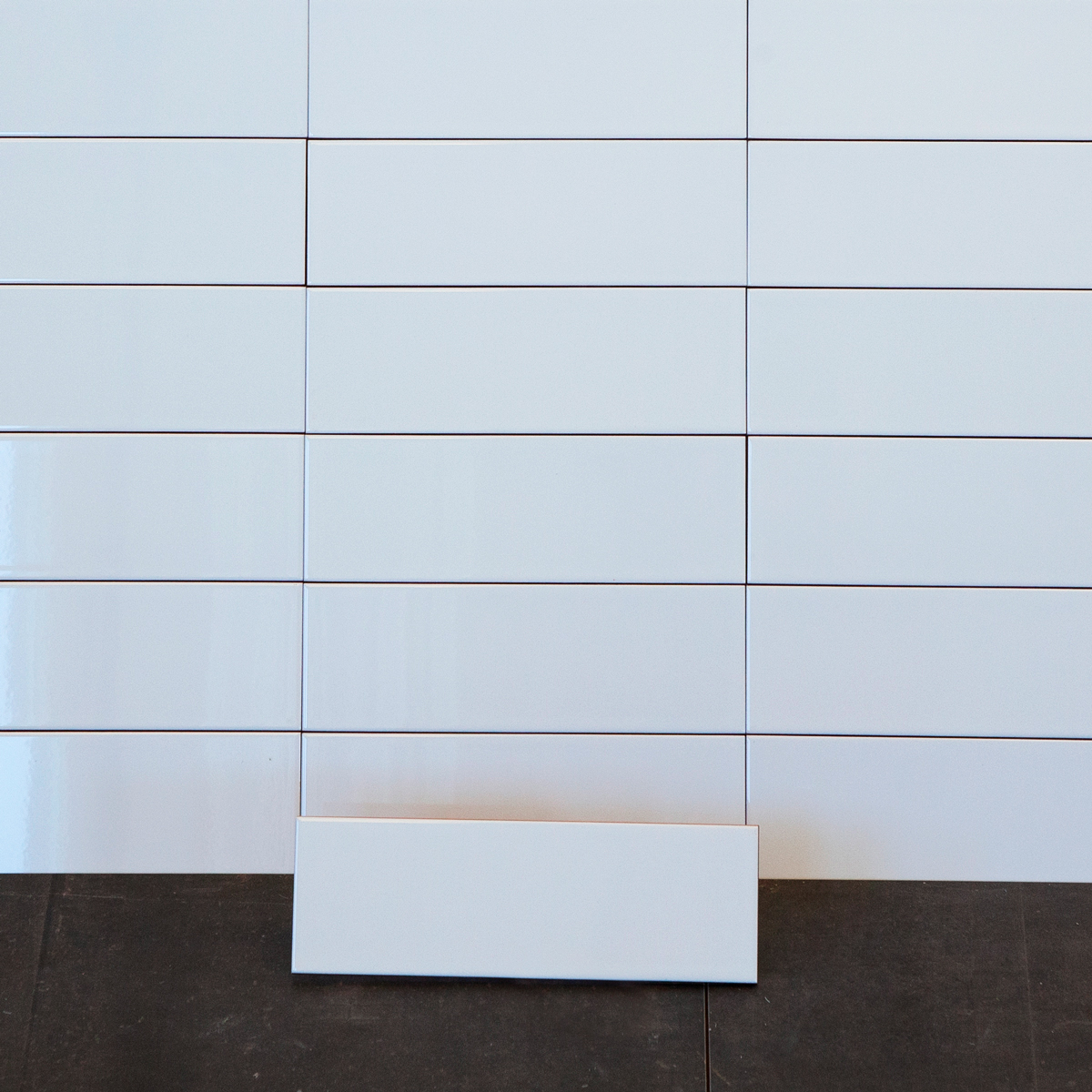 Flis Arredo Polar Blank Hvit 10x30 cm