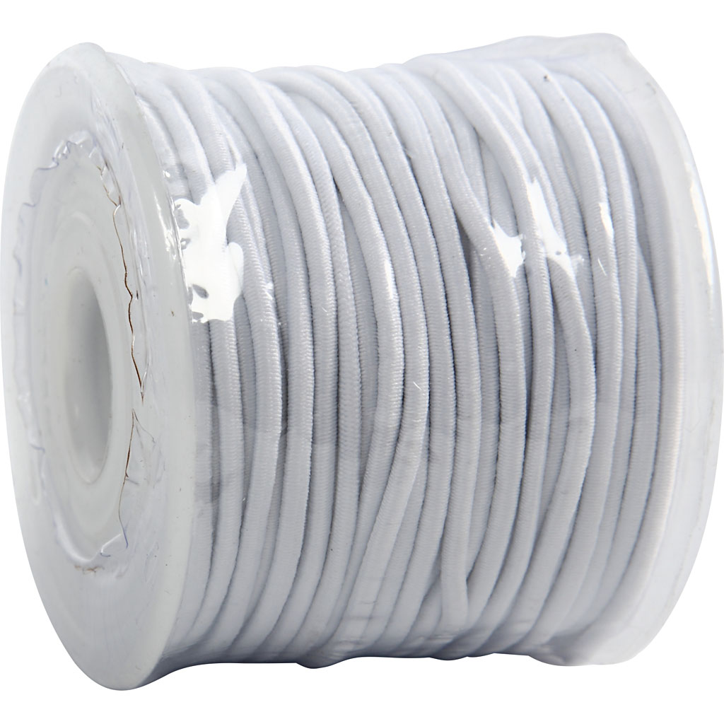 Elastikksnor Creativ Company Tykkelse 2 mm 1 Rull