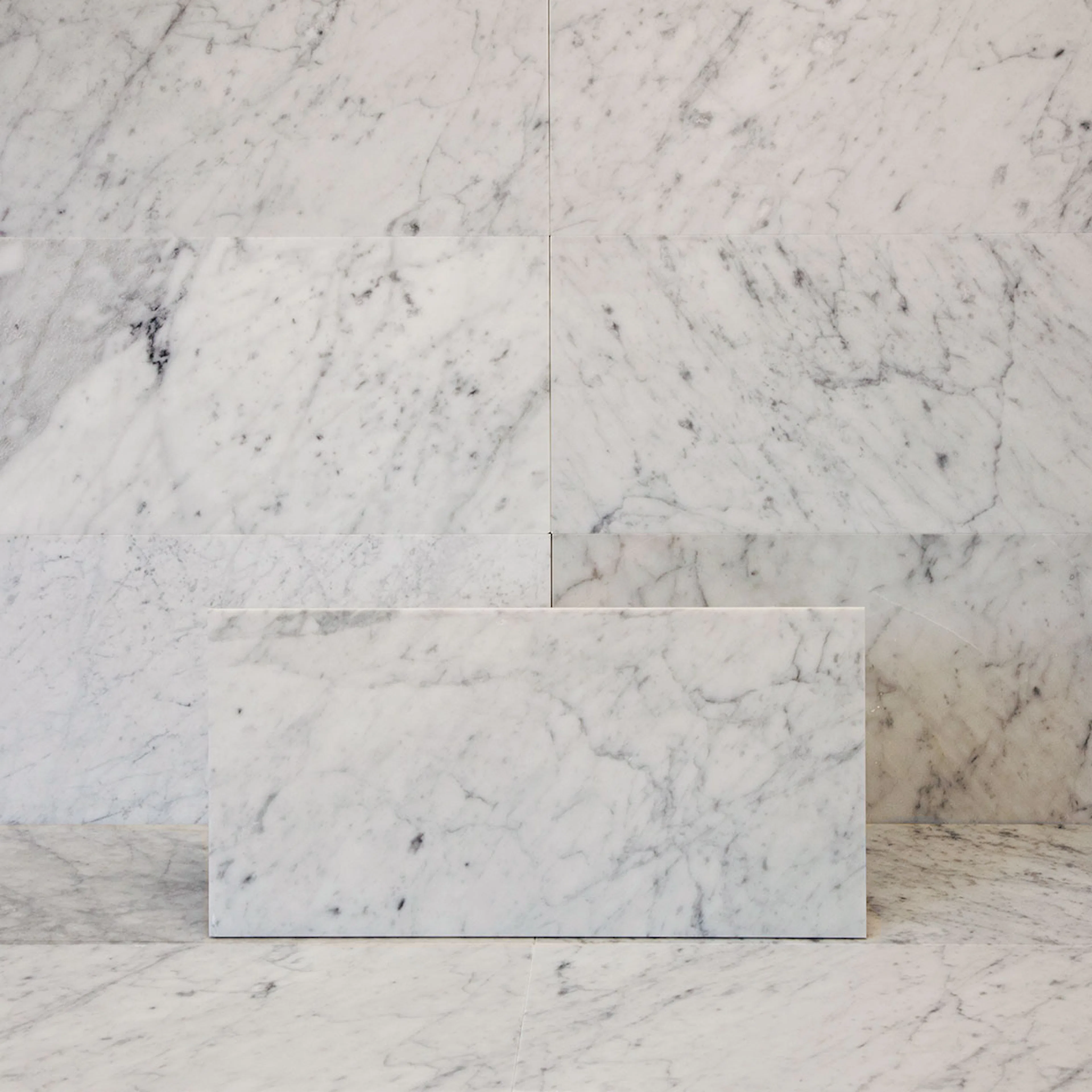 Marmor Arredo Bianco Carrara C Honed Hvit 31x61 cm
