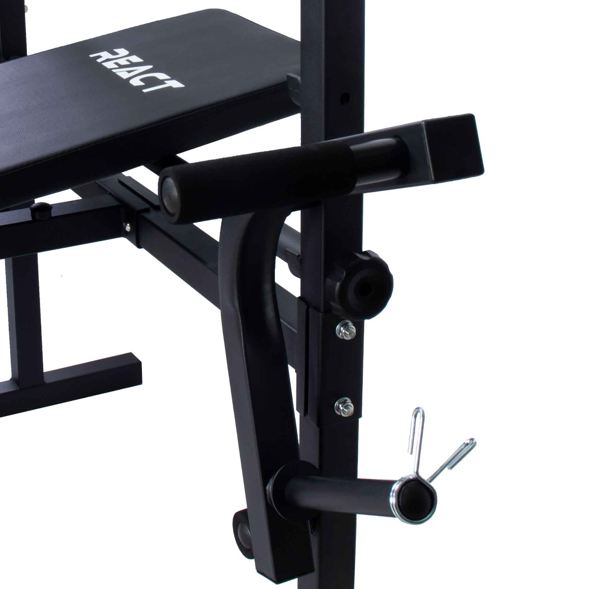 Benkpress React med Stangholder