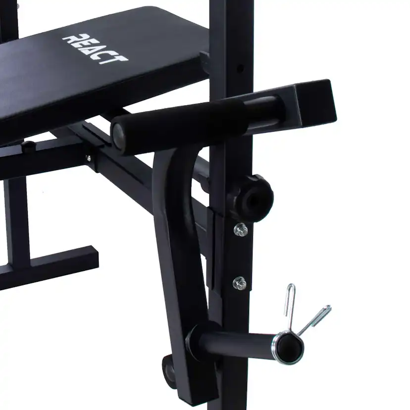 Benkpress React med Stangholder