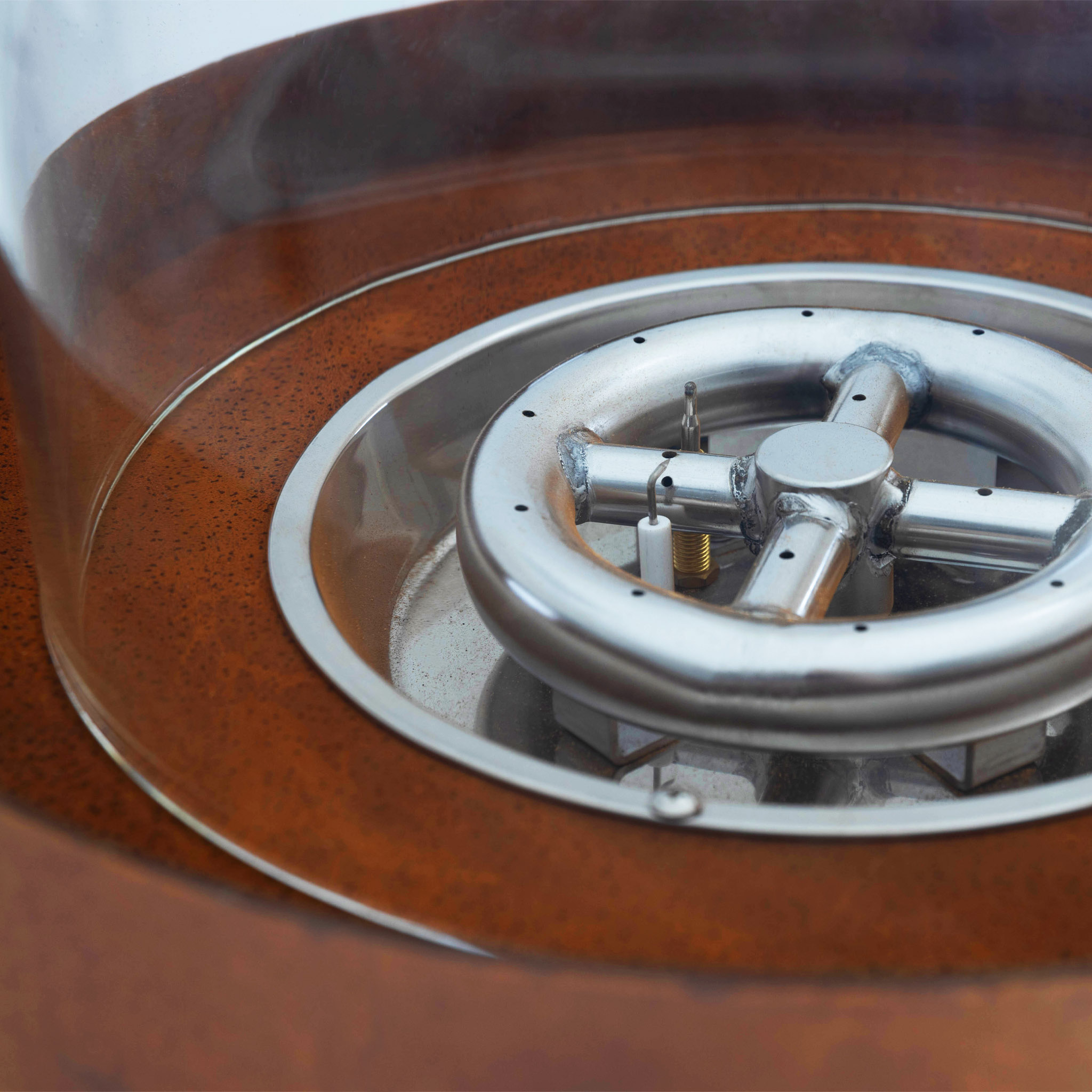 Gasspeis Lyfco Cortenstål Fredrika