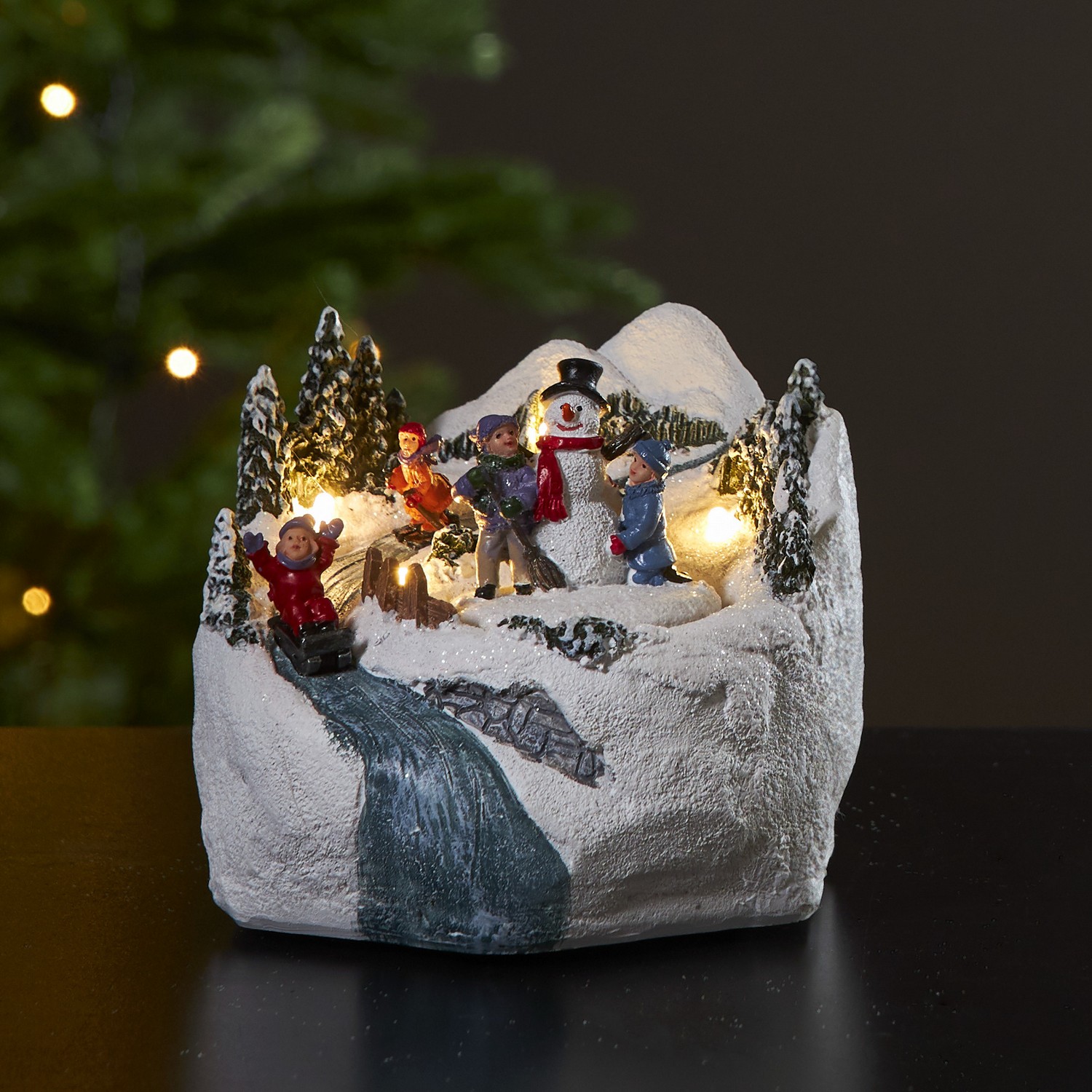 Juleby Star Trading Winterville Snømann