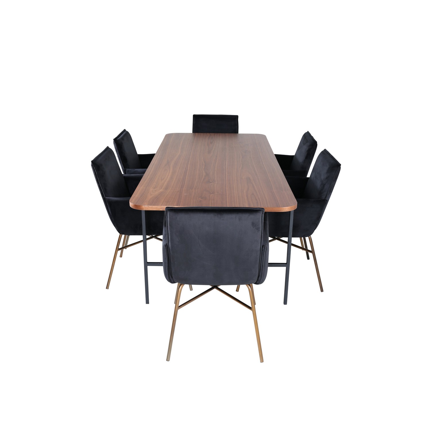 Spisegruppe Venture Home Chicago Spisebord og Annika Spisestol