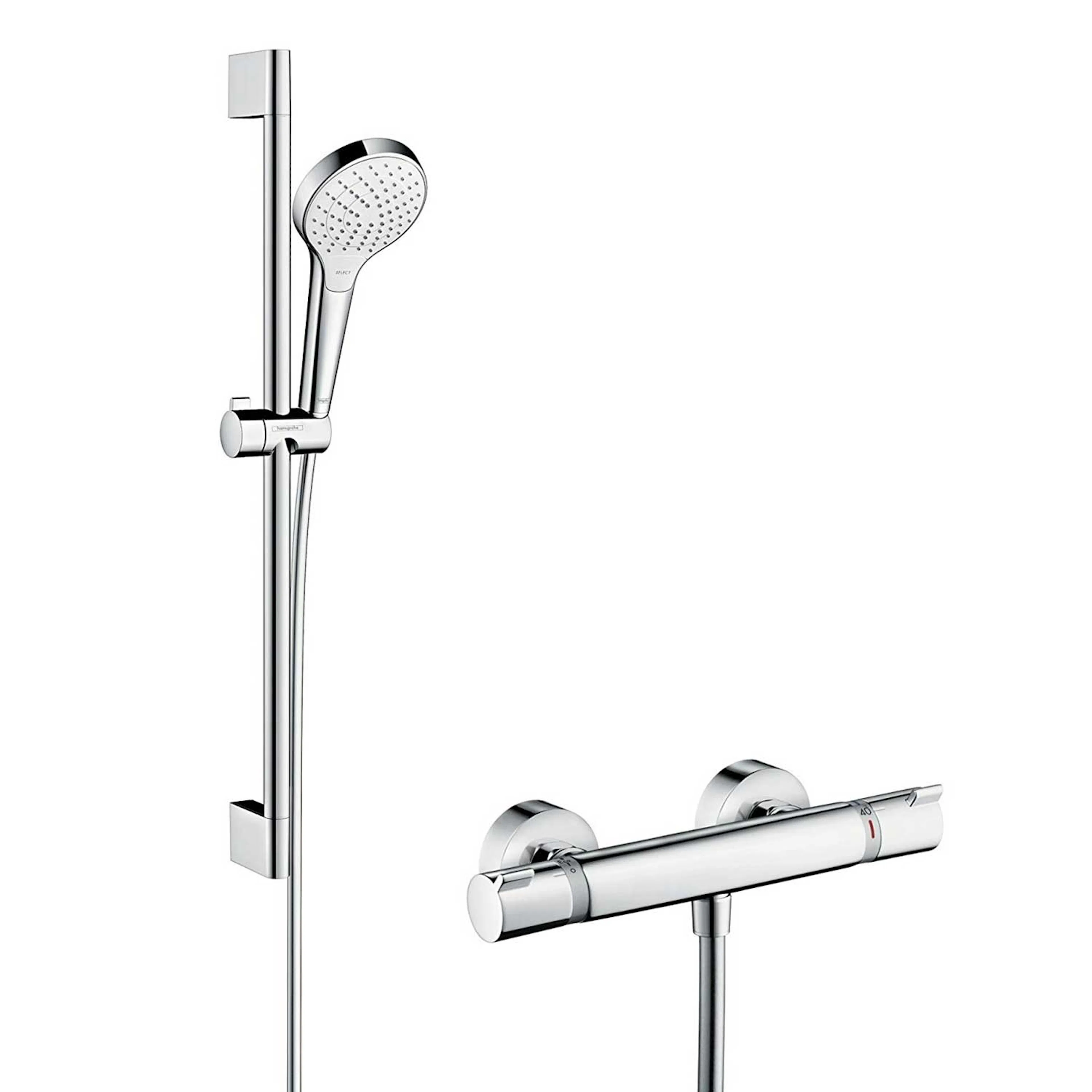 Dusjsett Hansgrohe Croma Select S Vario Kombipakke