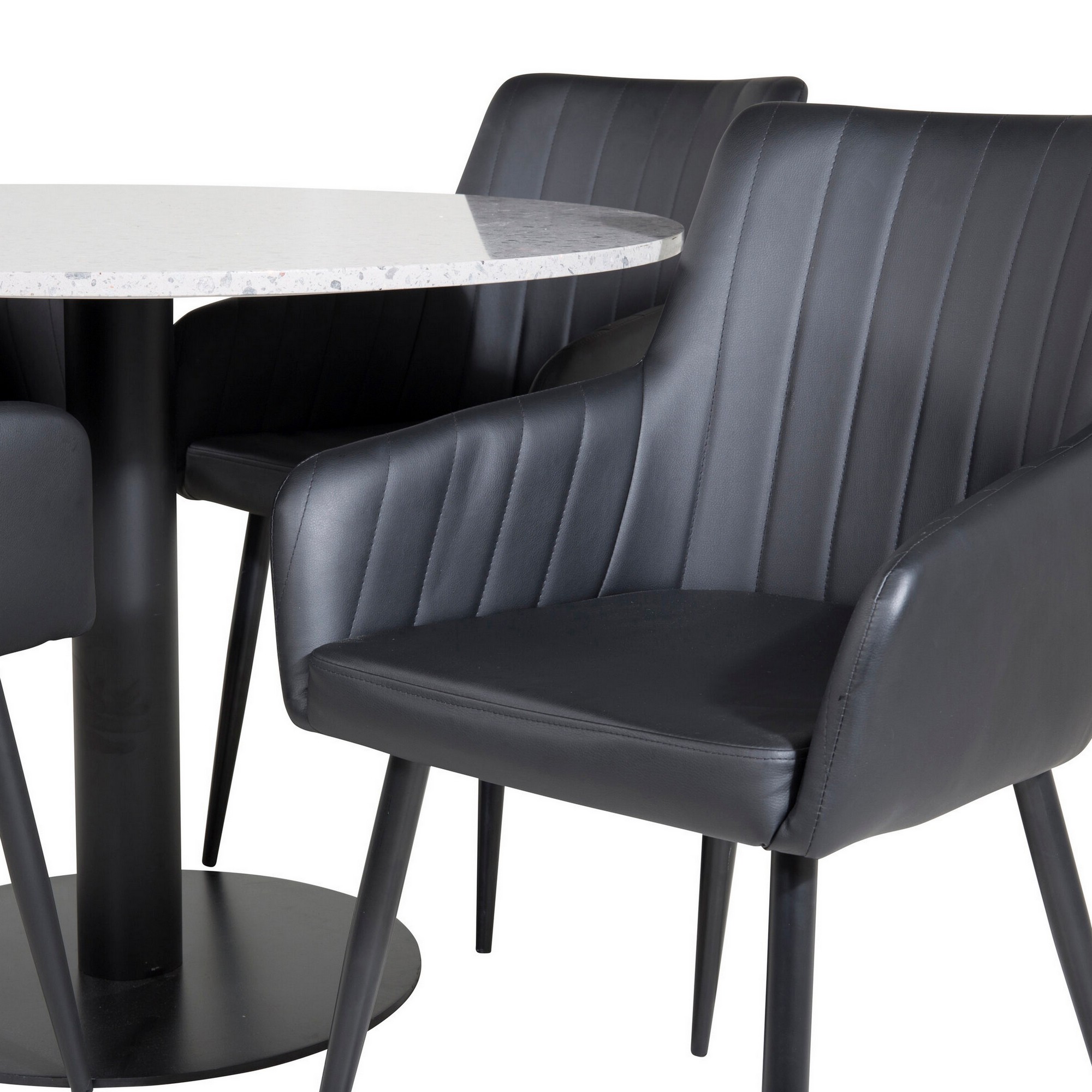 Spisegruppe Venture Home Razzia med 4stk Comfort Stoler
